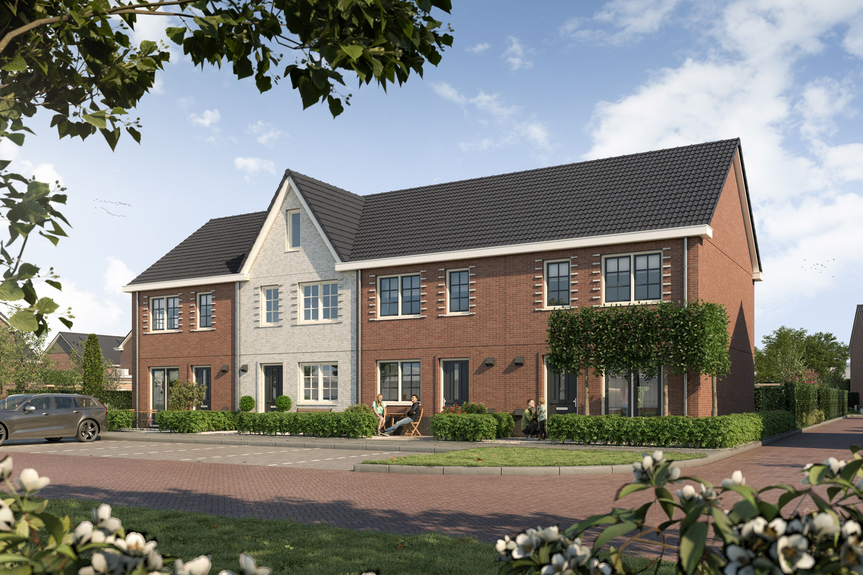 Artist Impression - Zuyderkroon Zevenhuizen - woningtype 301 - drielaags met kap