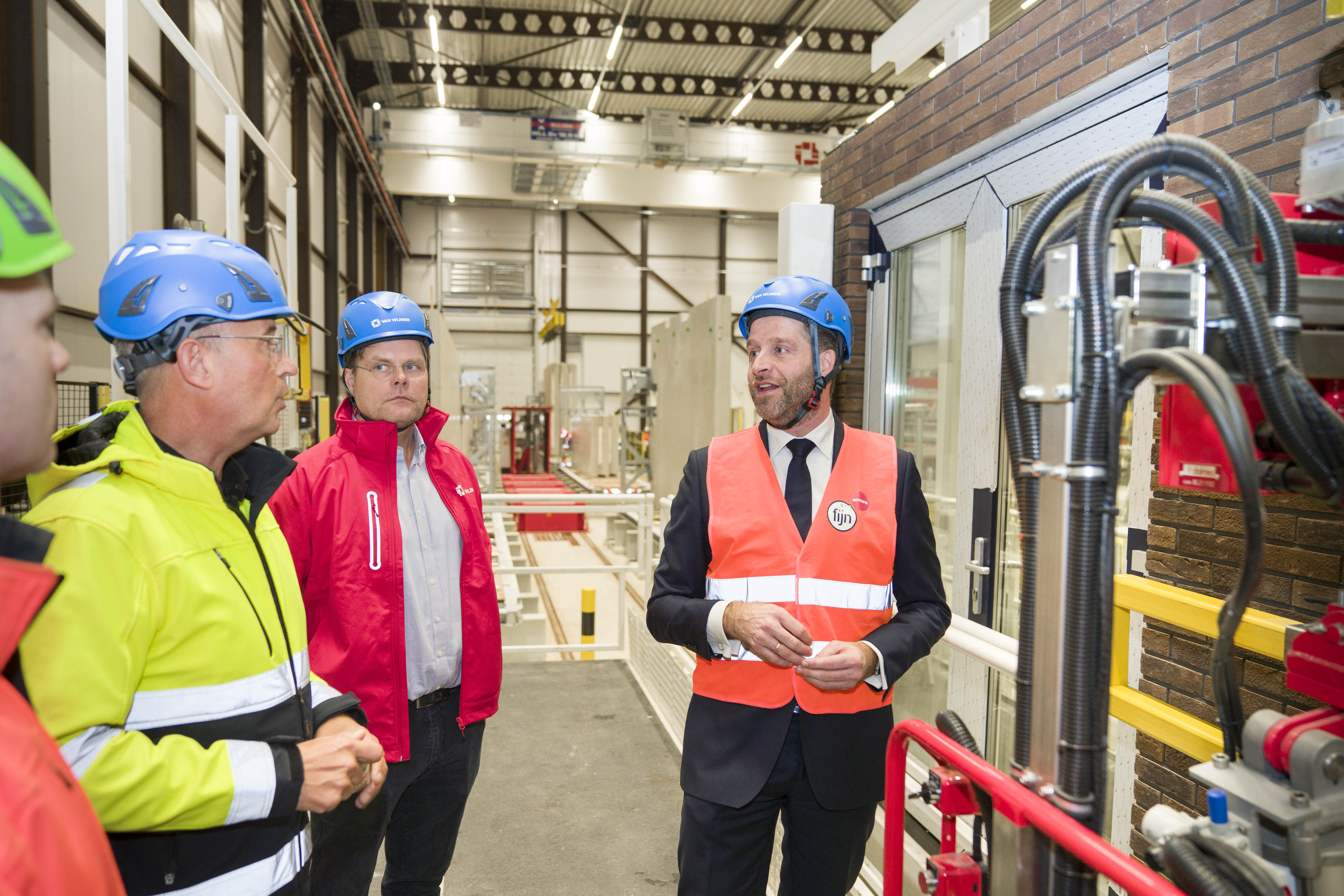 Werkbezoek Hugo de Jonge Heerenveen
