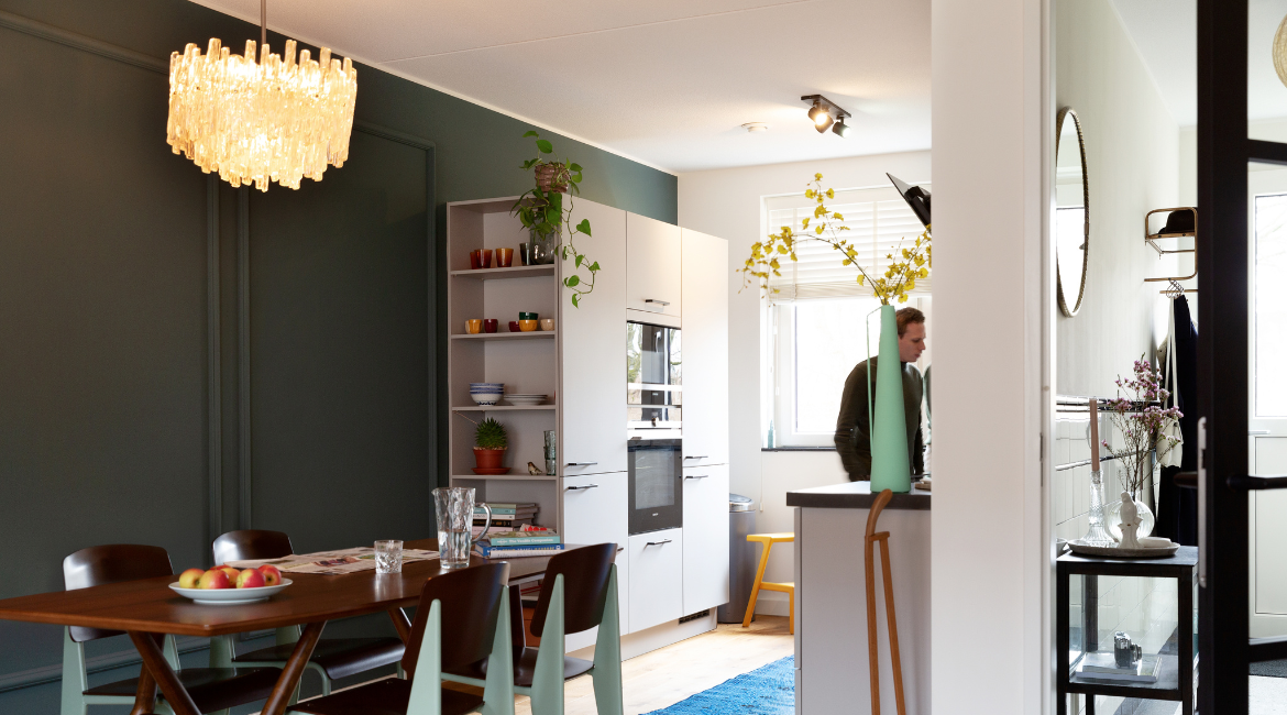 Binnenkijker - Melisseweg Groningen - Hanglamp