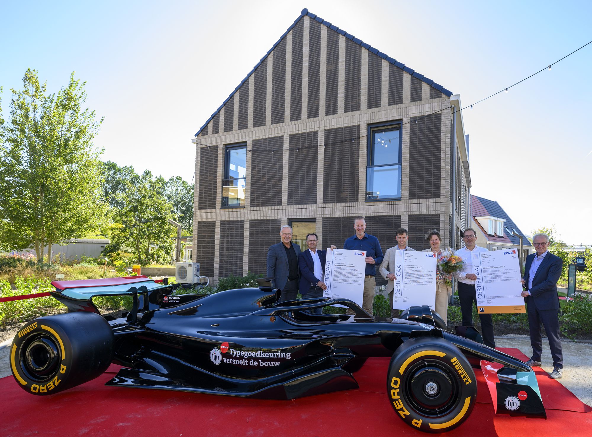 Uitreiking certificaat