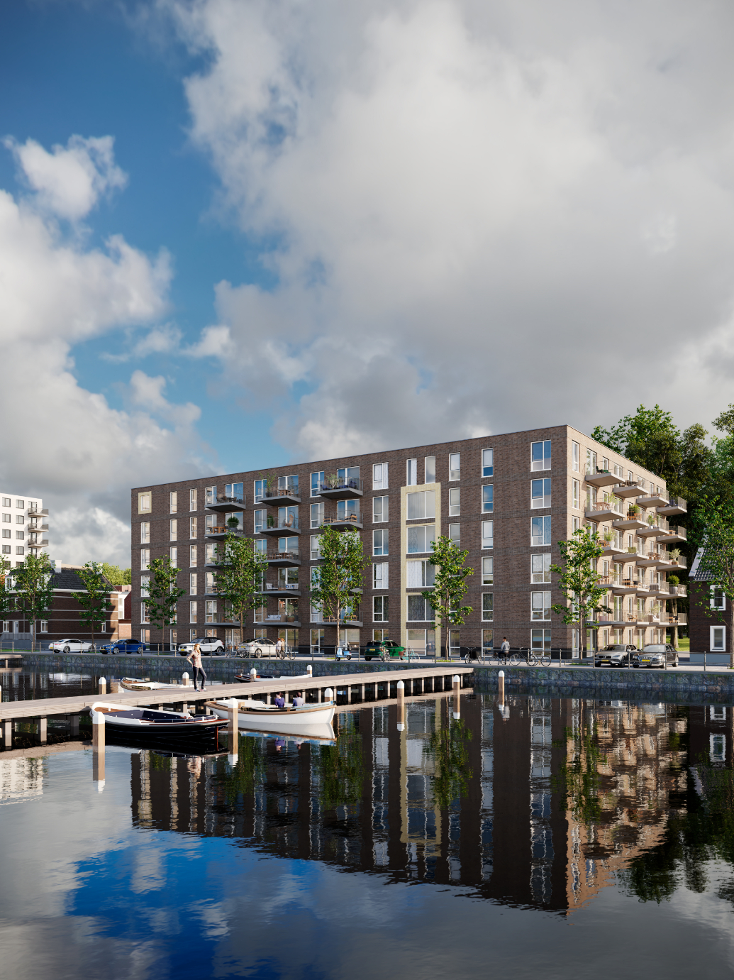 Galerij aan het water