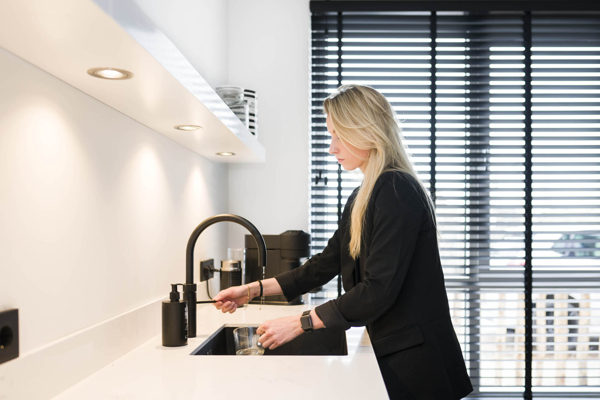 Danielle in de keuken