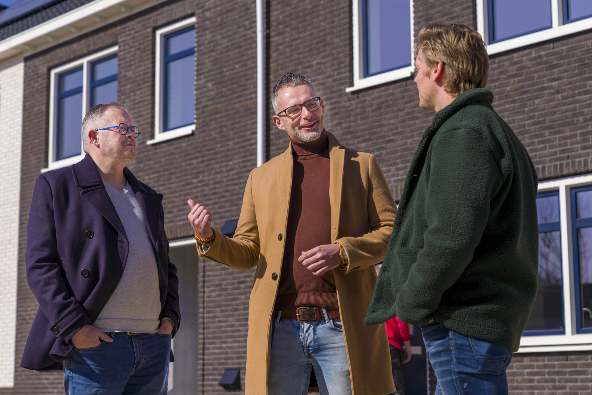Reporter Michael met Stefan Wemmenhove van Stepforward en wethouder Rogier Tetteroo