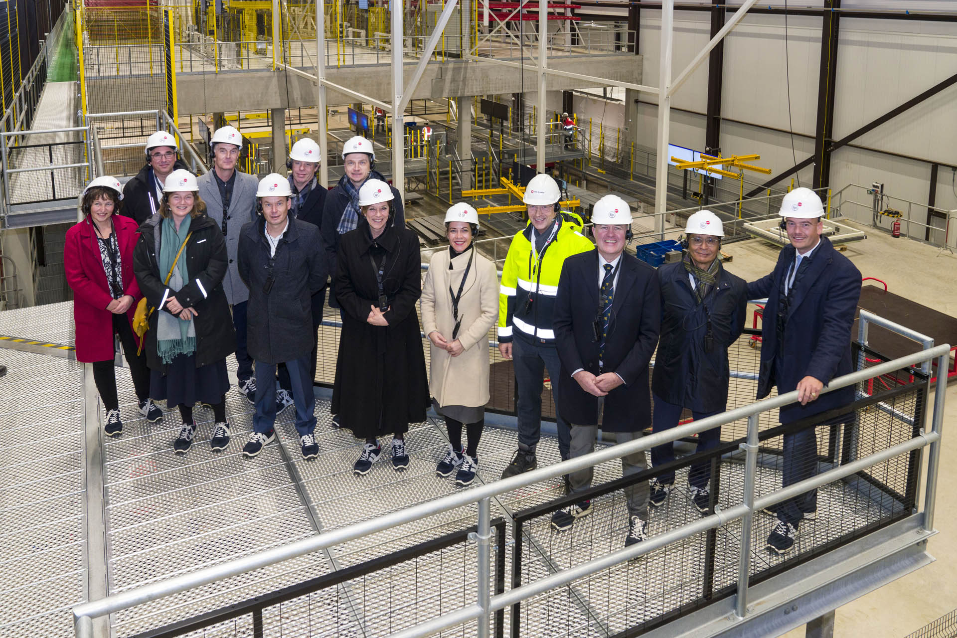 Groepsfoto Kraaiennest woningfabriek