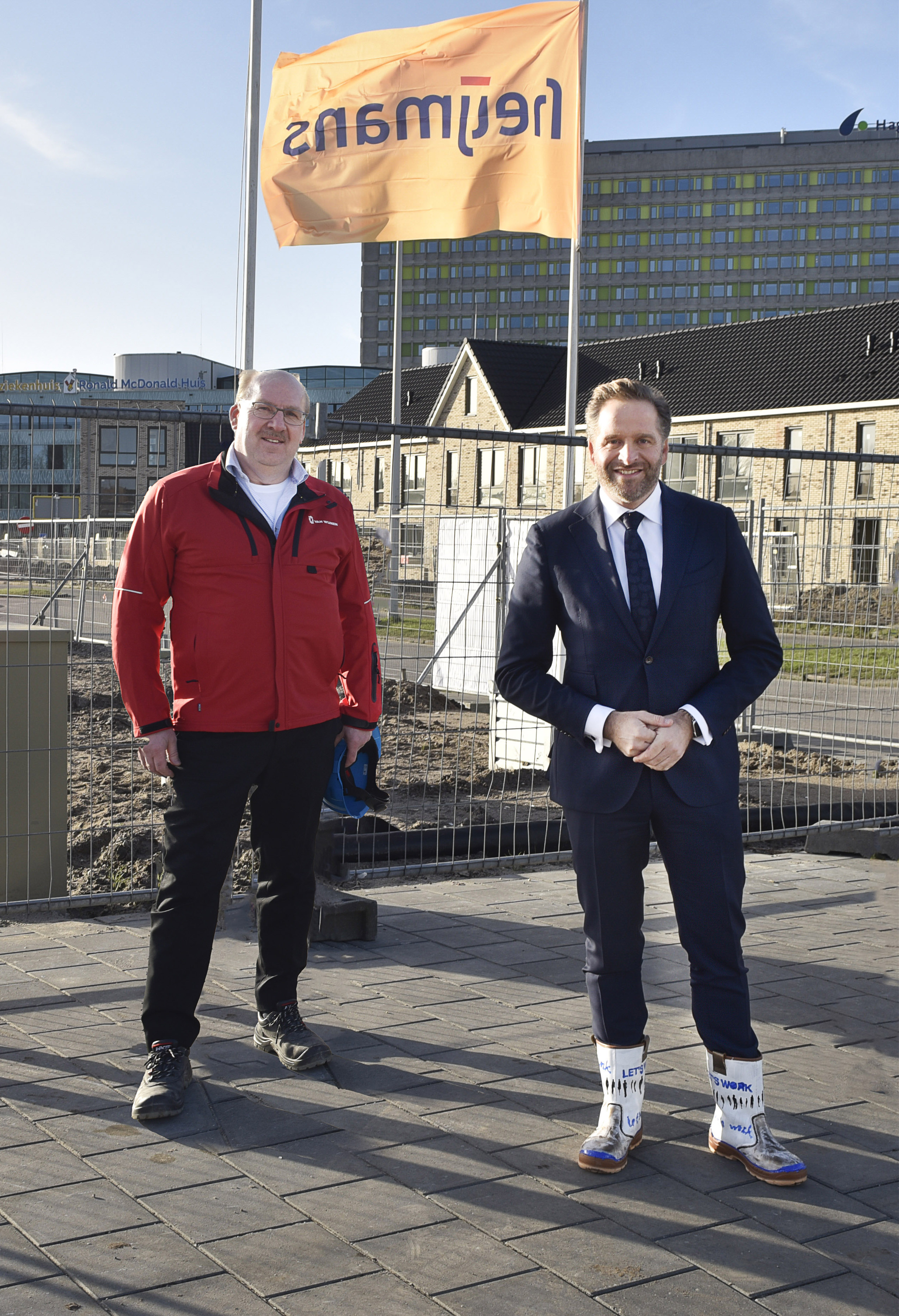 Peter Hutten en Hugo de Jonge