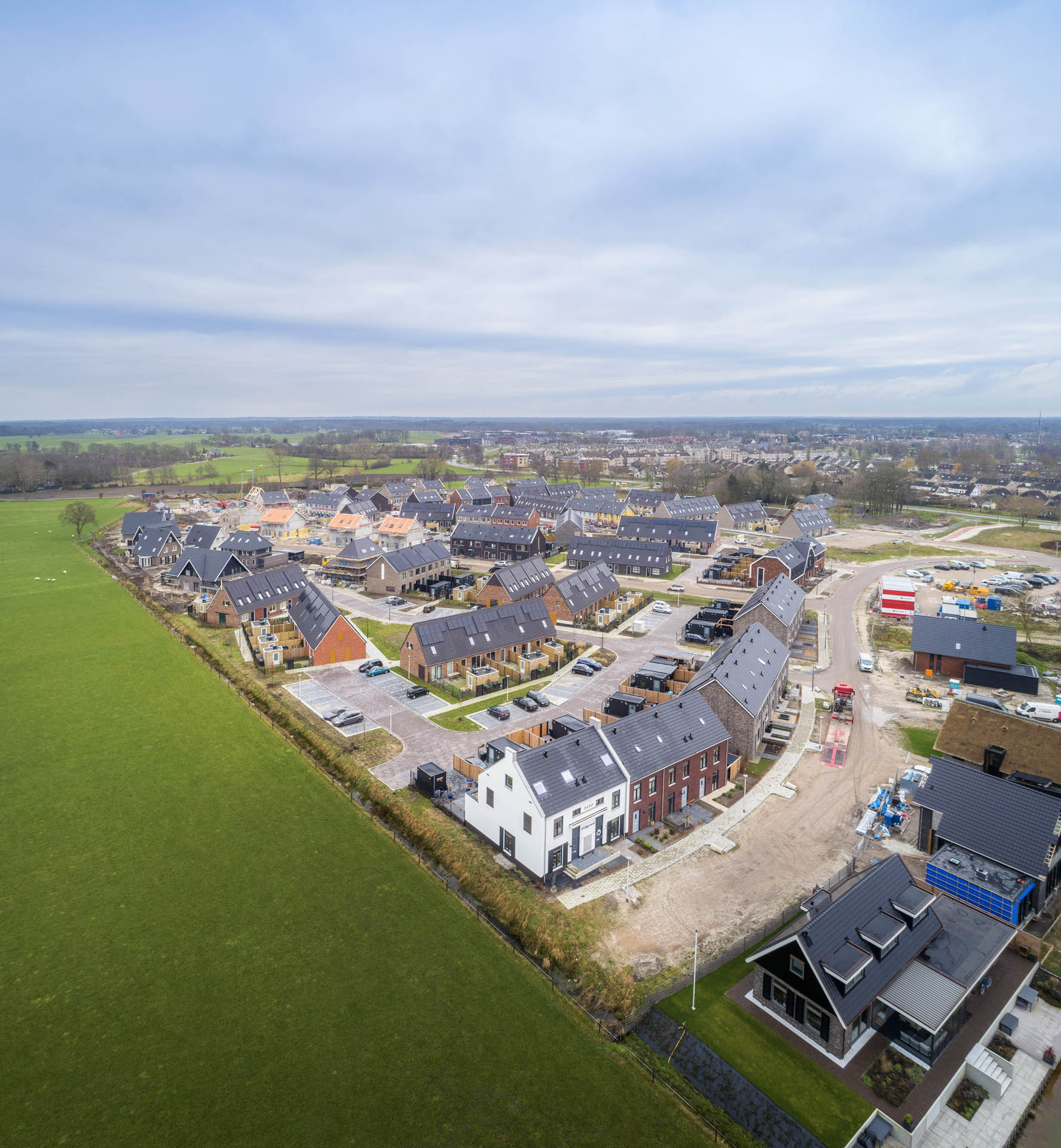 Dronefoto De Dijkjes