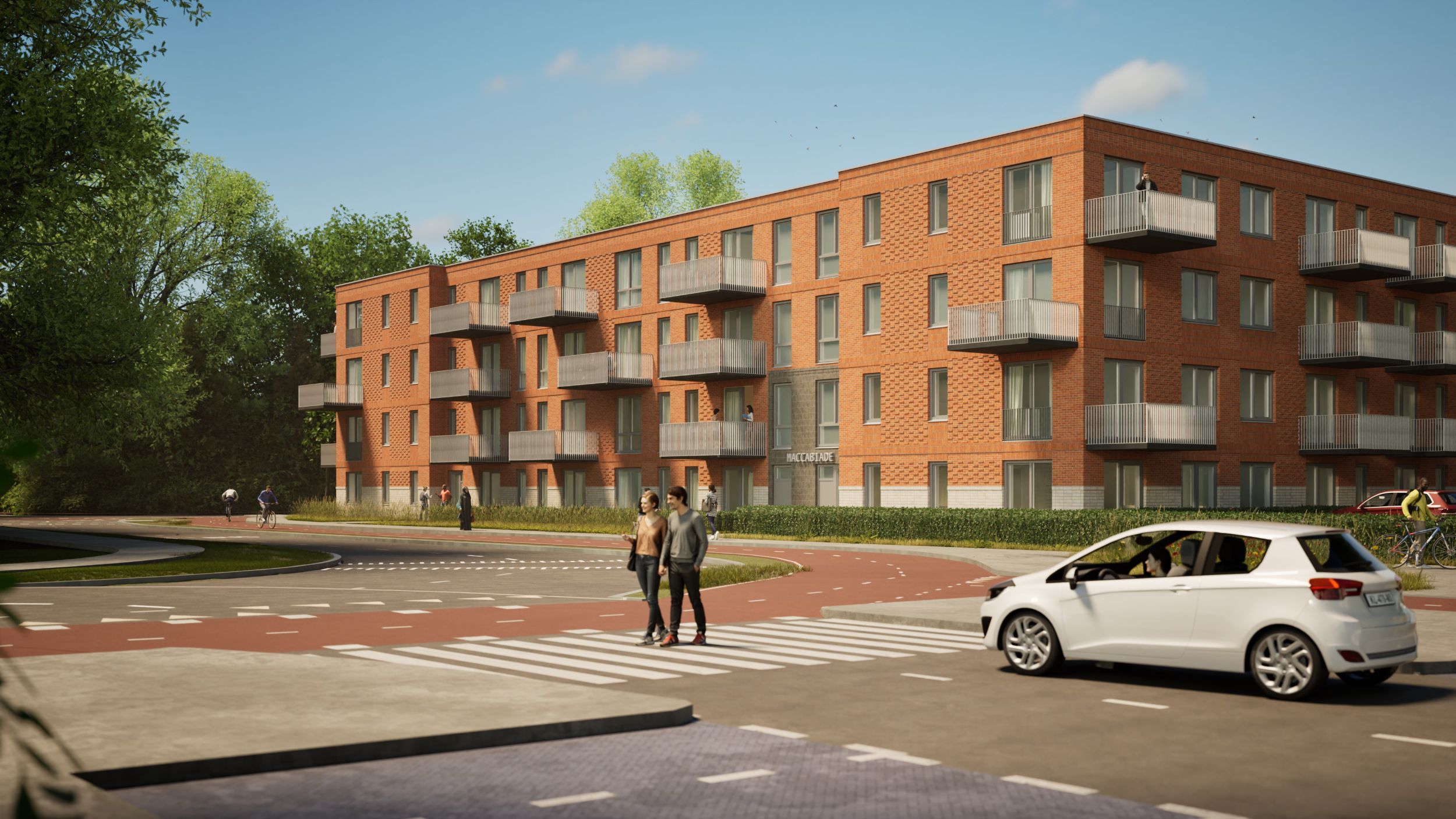 Artist Impression - Amstelveen Maccabiadelaan - Galerij