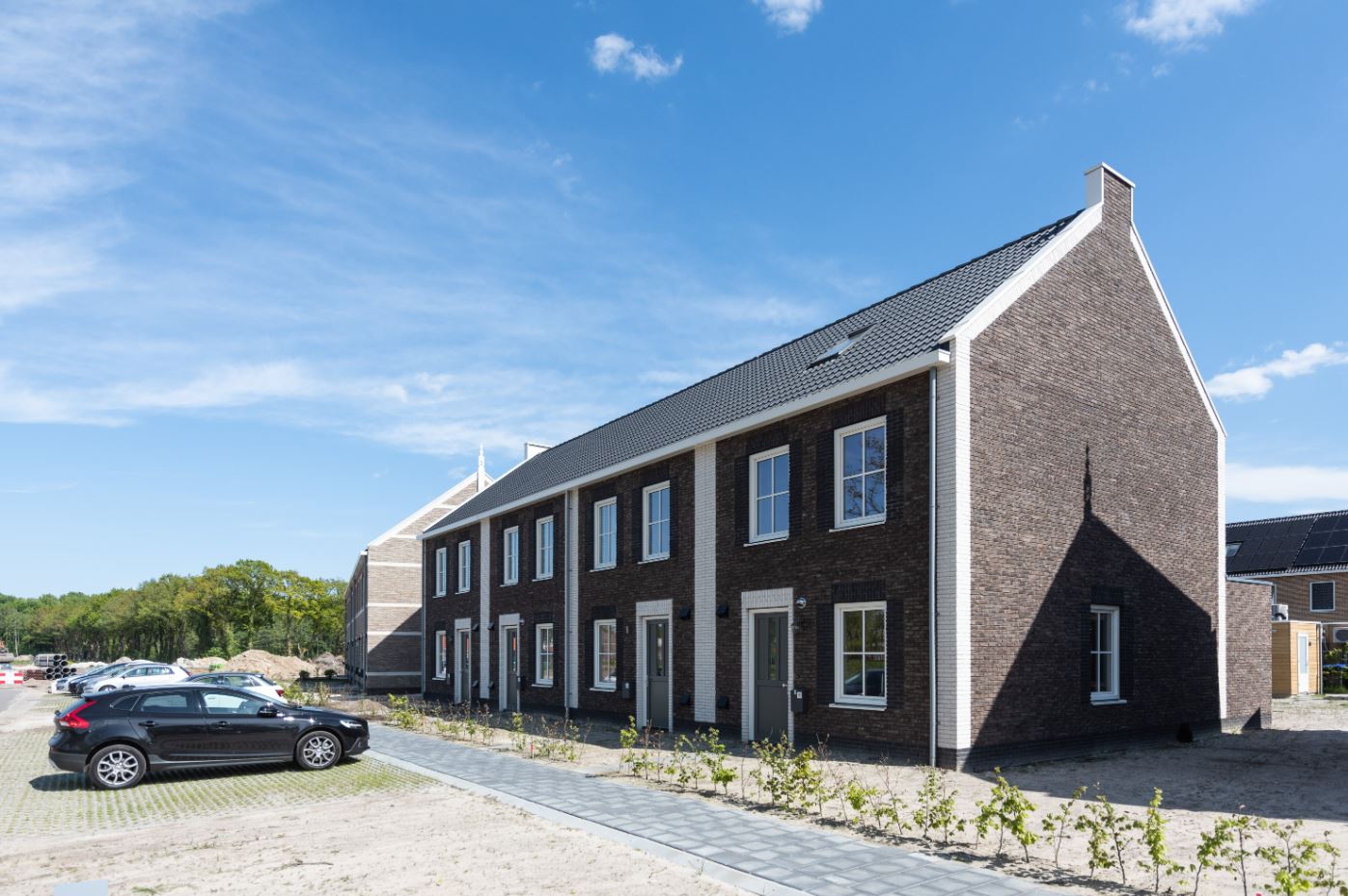 Assen, rijwoningen in Diepstroeten