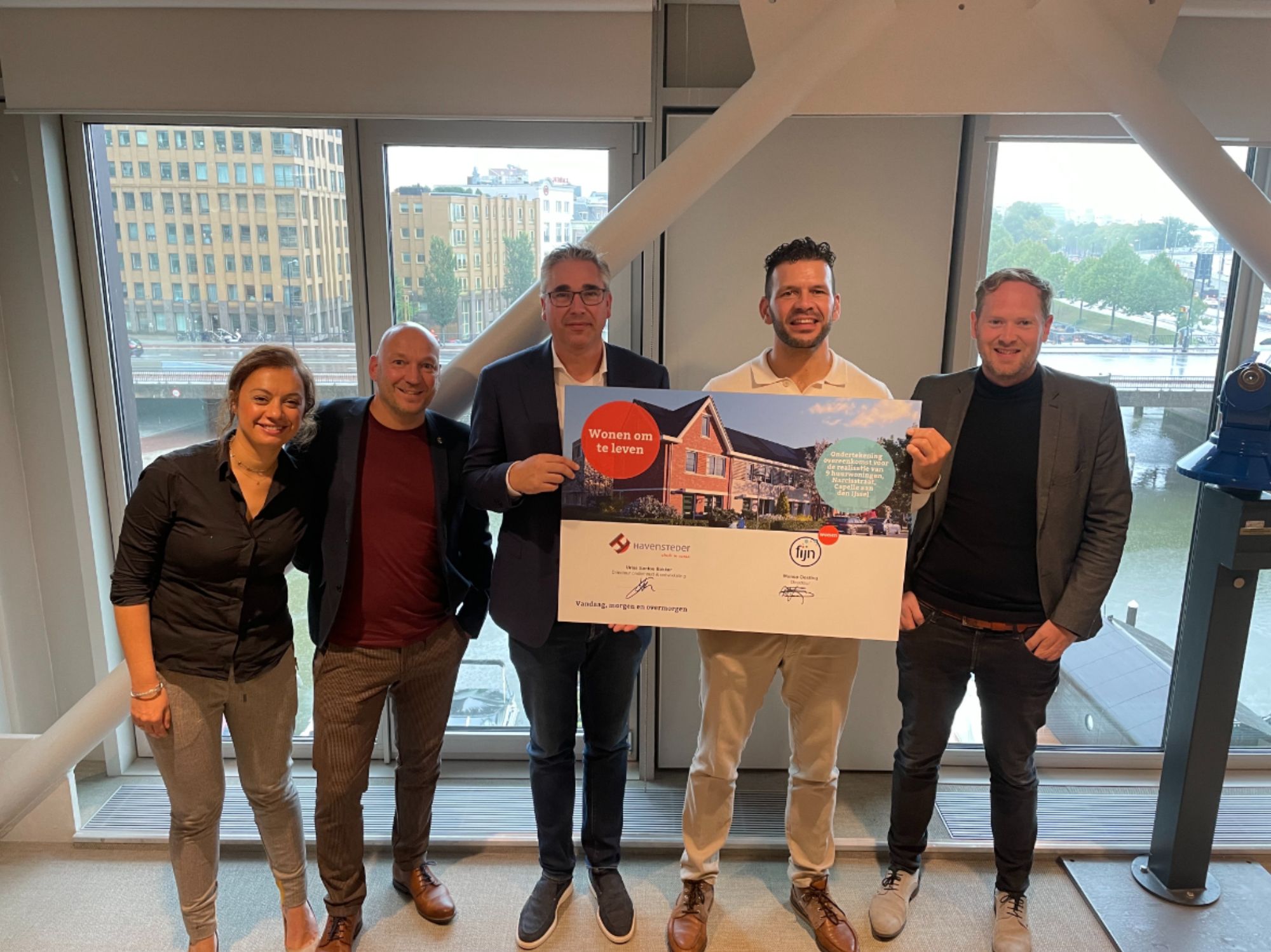 Ondertekening Havensteder Capelle aan den IJssel