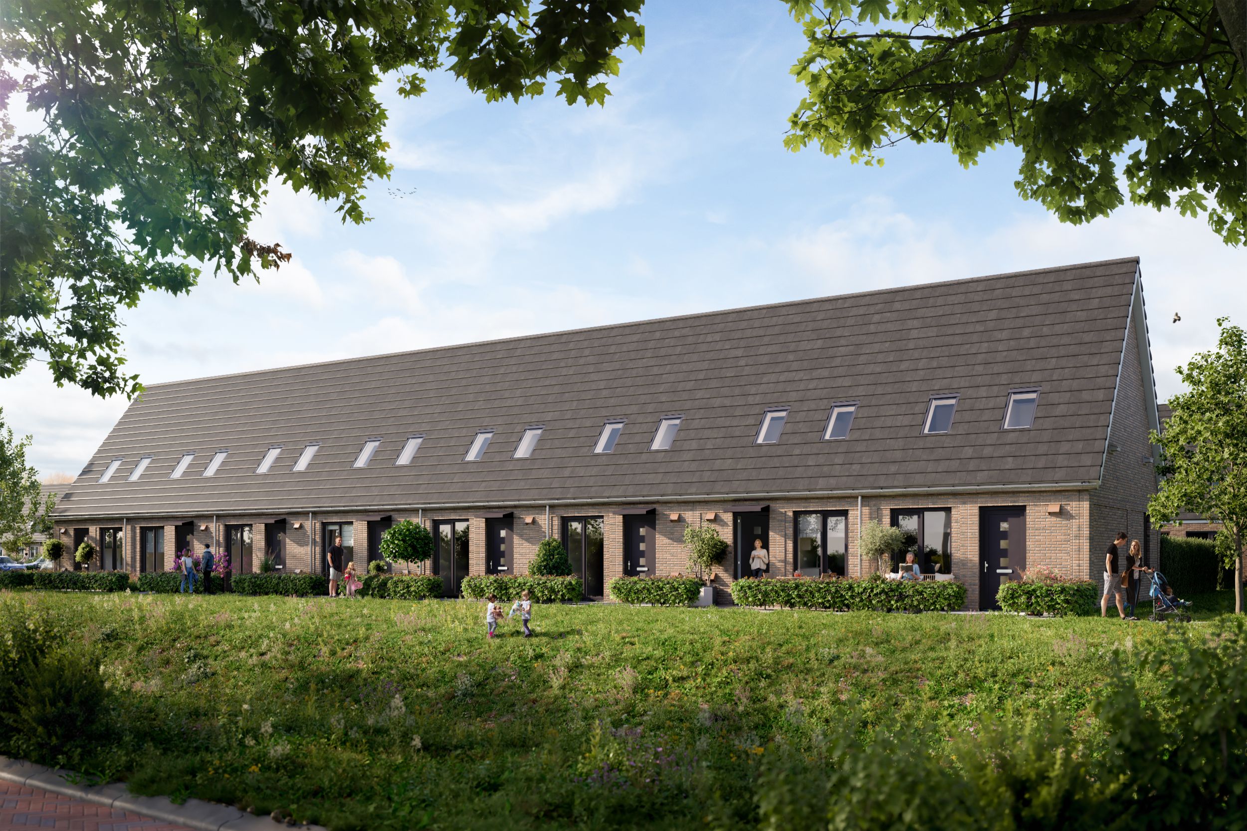 Artist Impresion - Eenlaags met kap - Slootkant - Deventer - Steenbrugge