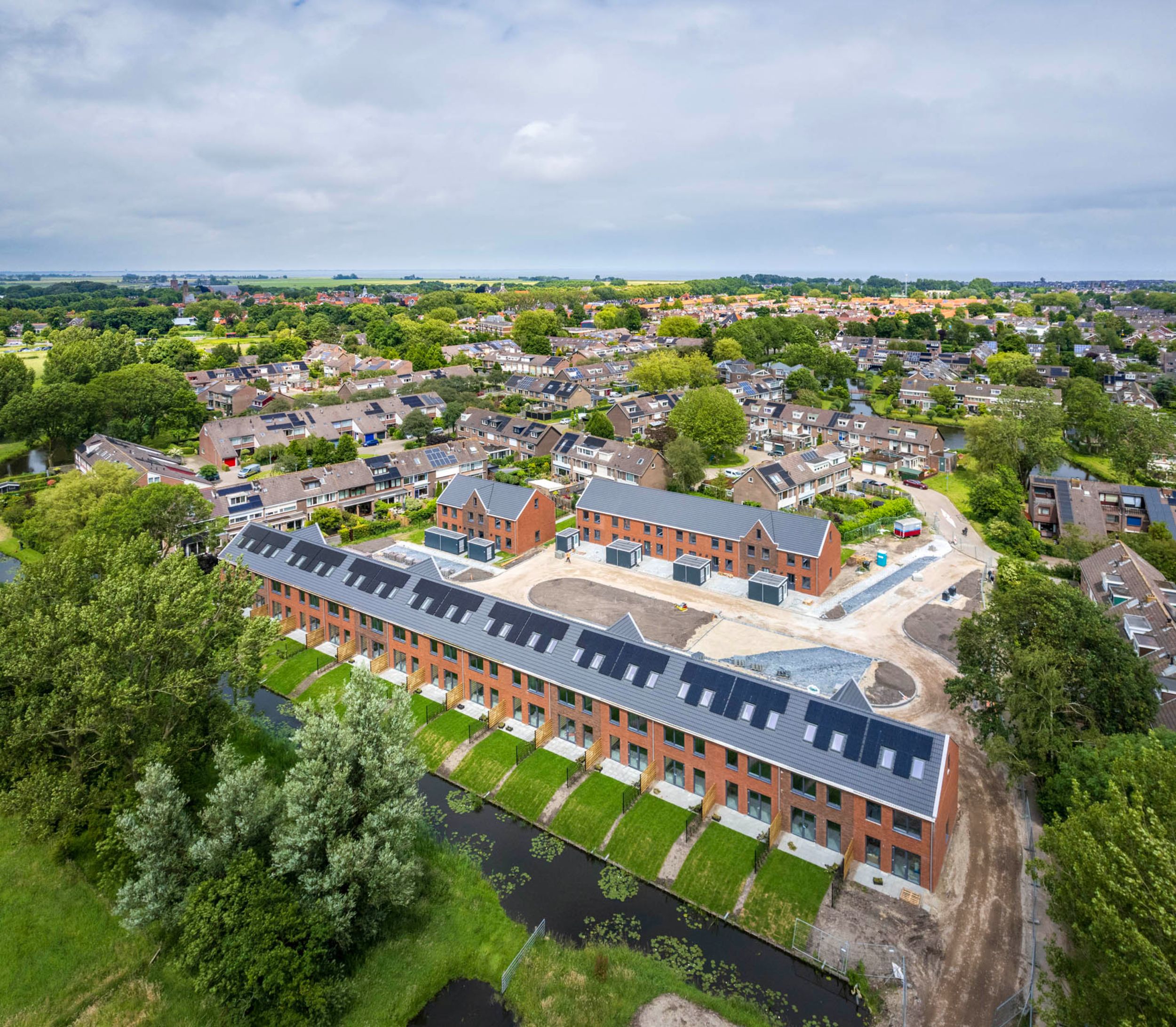 Dronefoto - Edam - De Botter