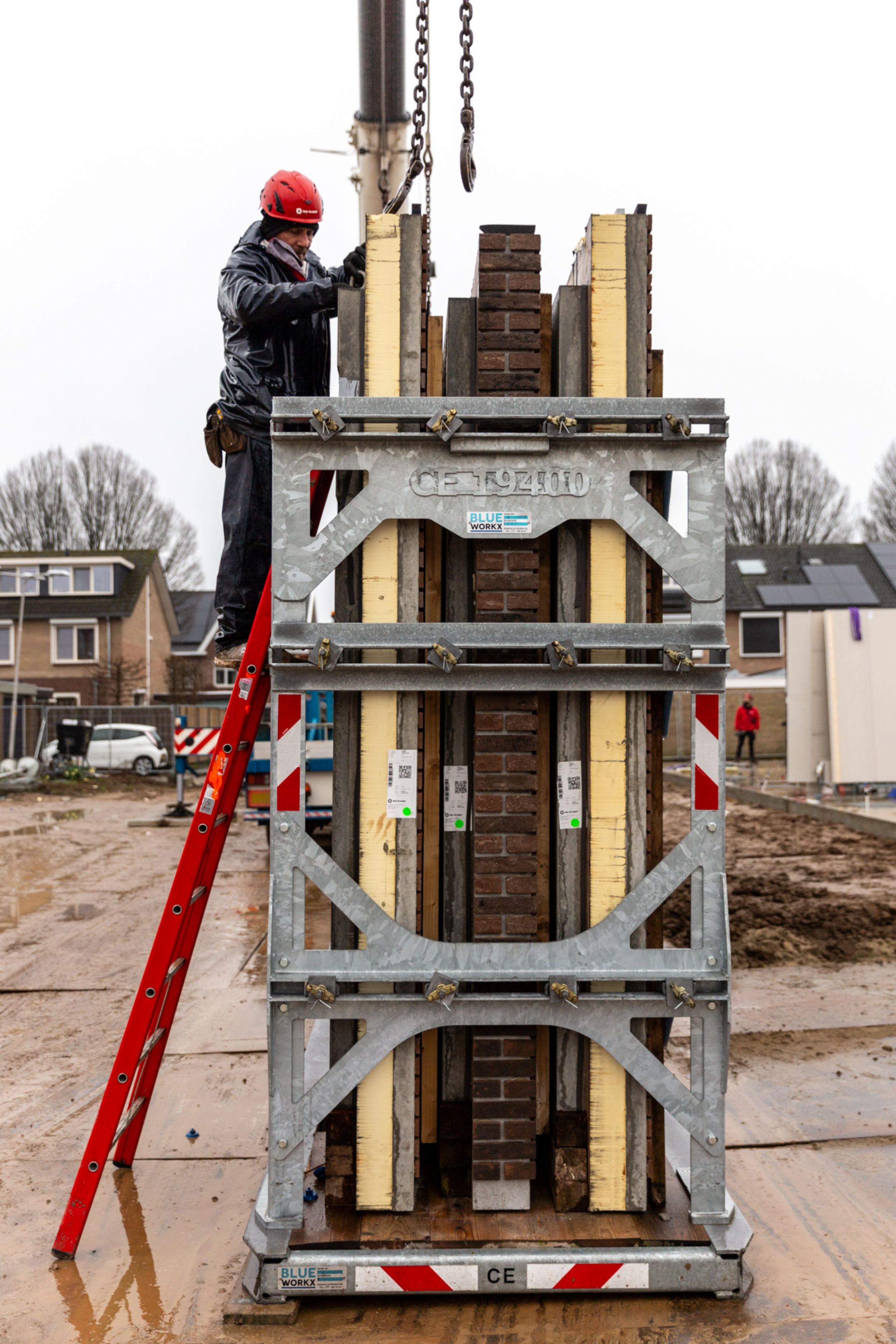 Start bouw Gendt - Staatsliedenbuurt - Kant en klare elementen