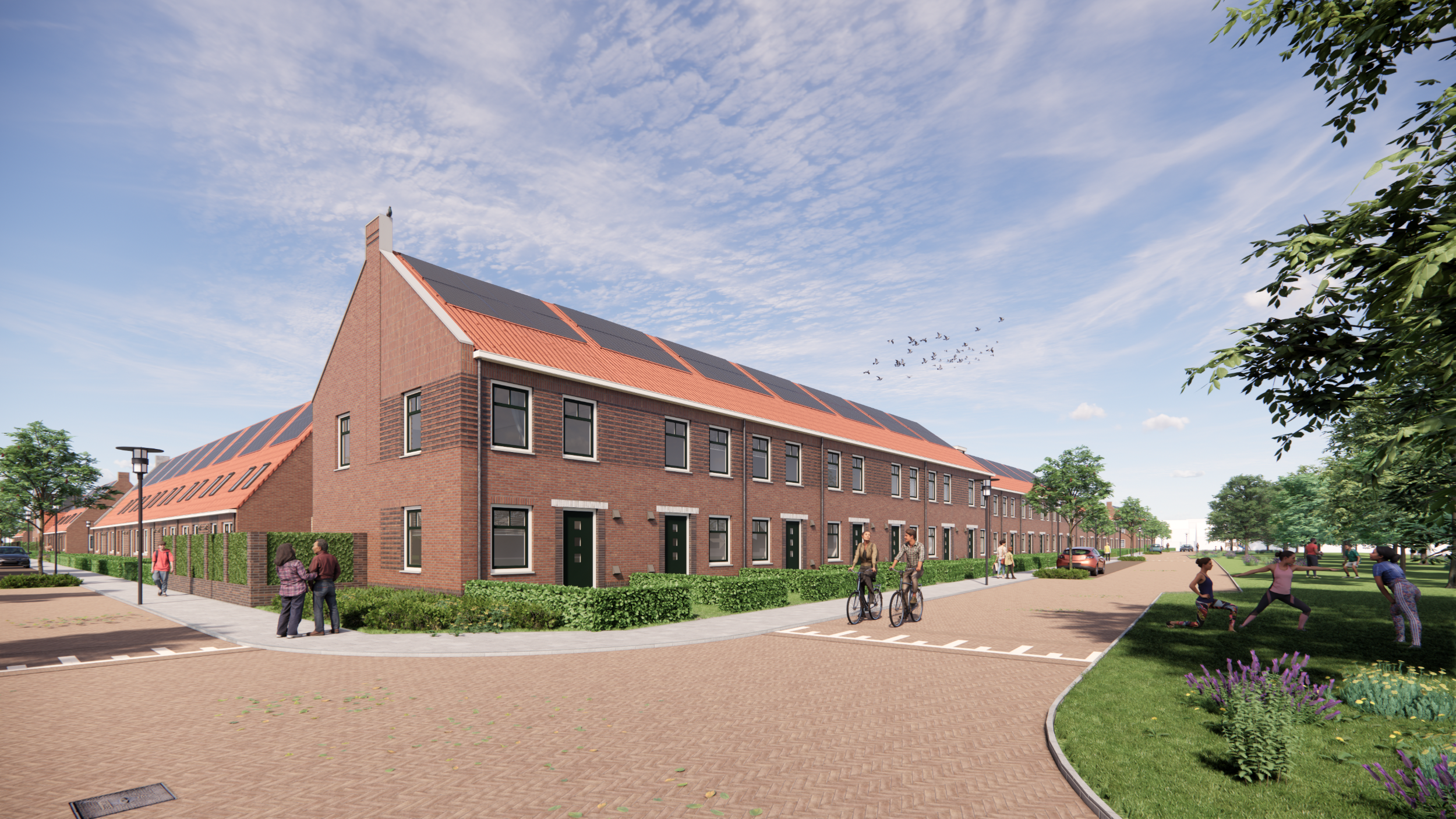 Artist Impression - Goes West - Tweelaags met kap - Voorzijde