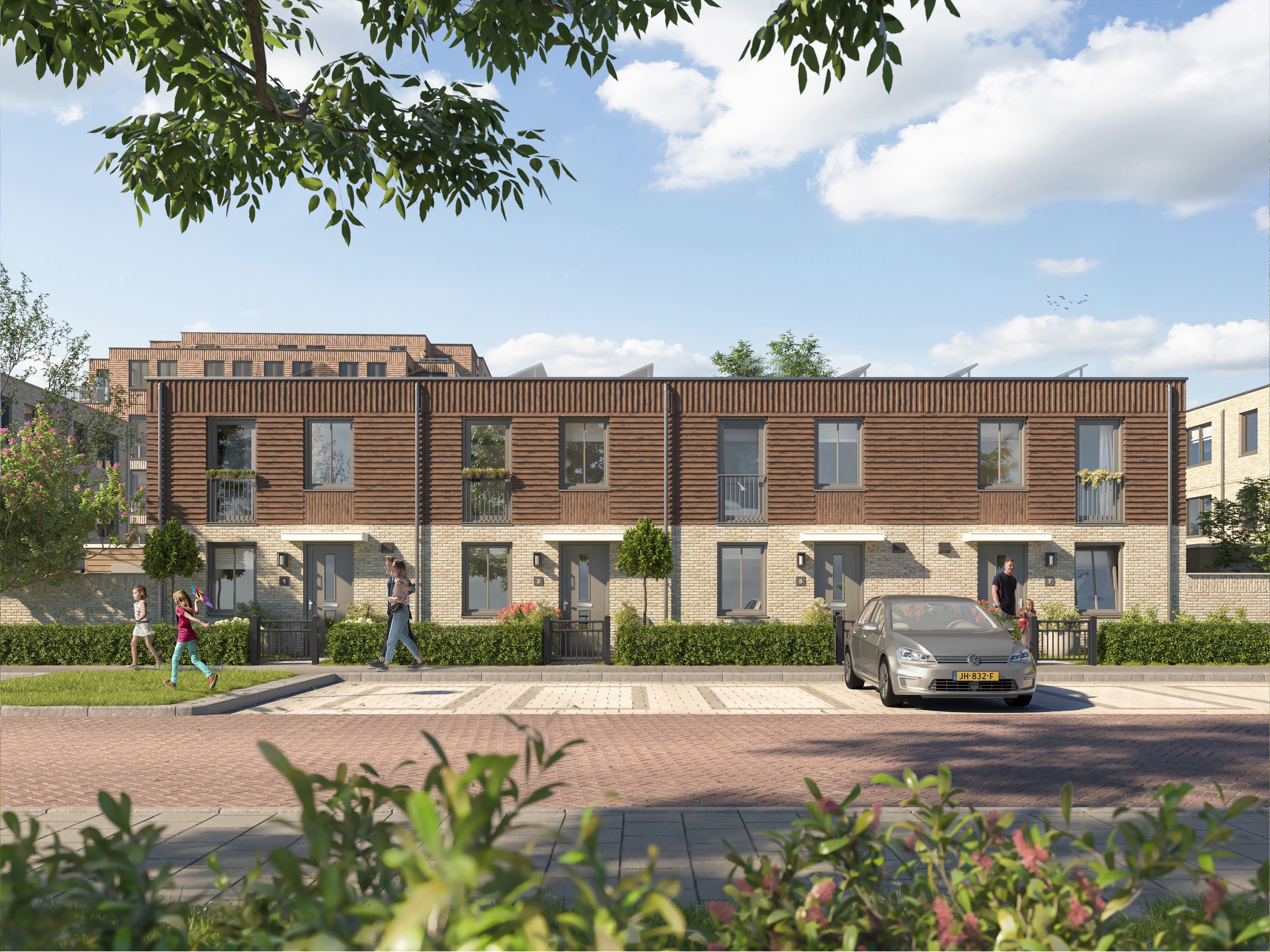 Artist impression - Gouda - woningtype 200/300