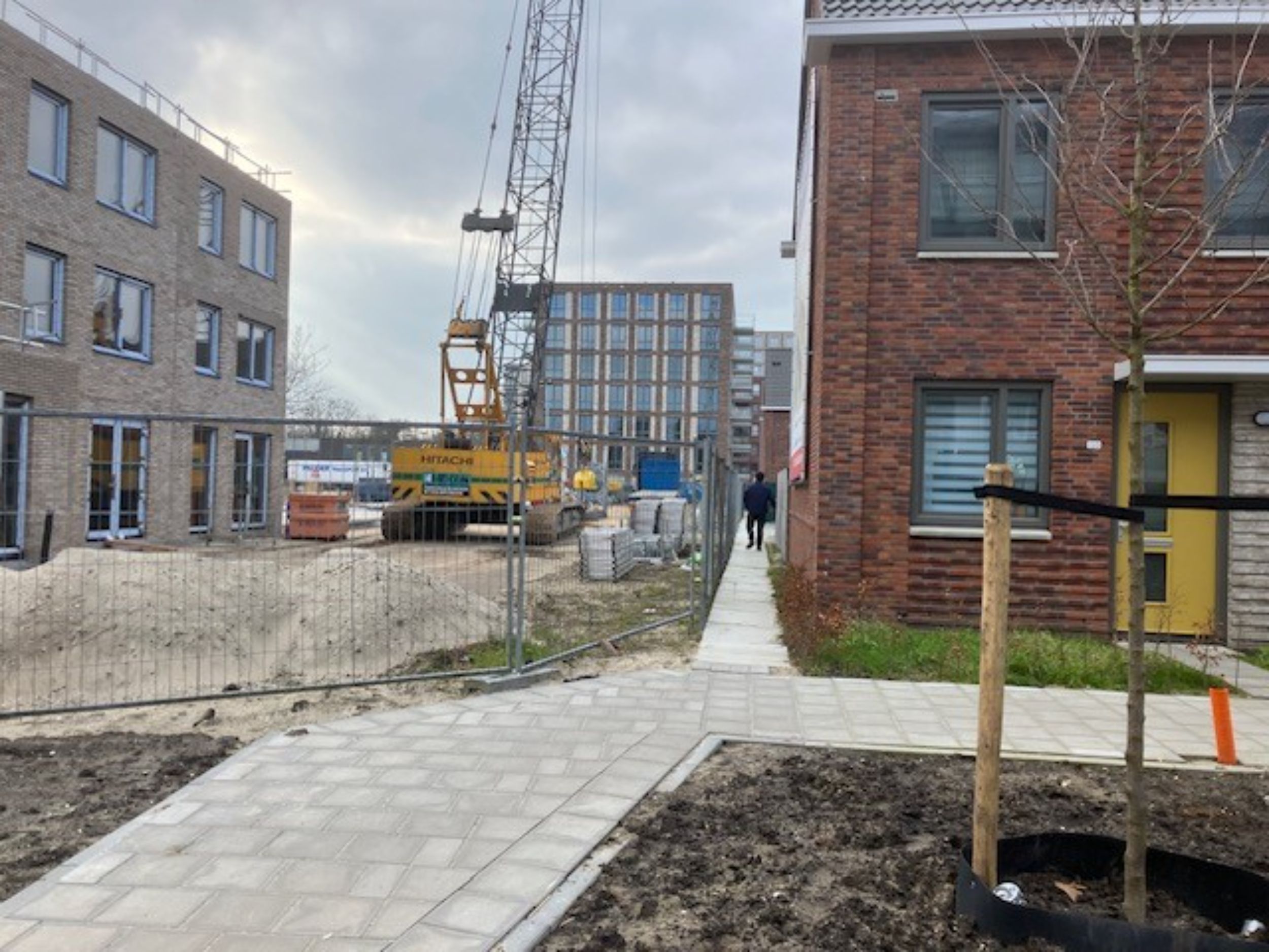 Voortgang Assemblage woningen in Zuidelijke Stempel Oost in Gouda