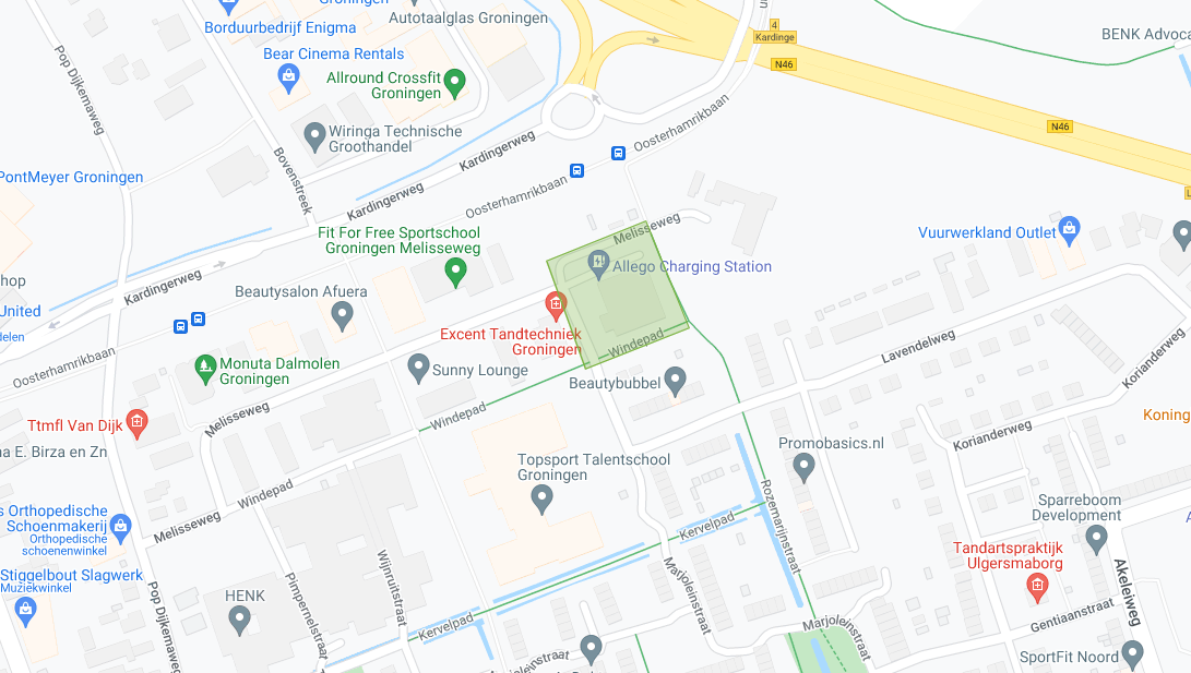 Locatie in Groningen