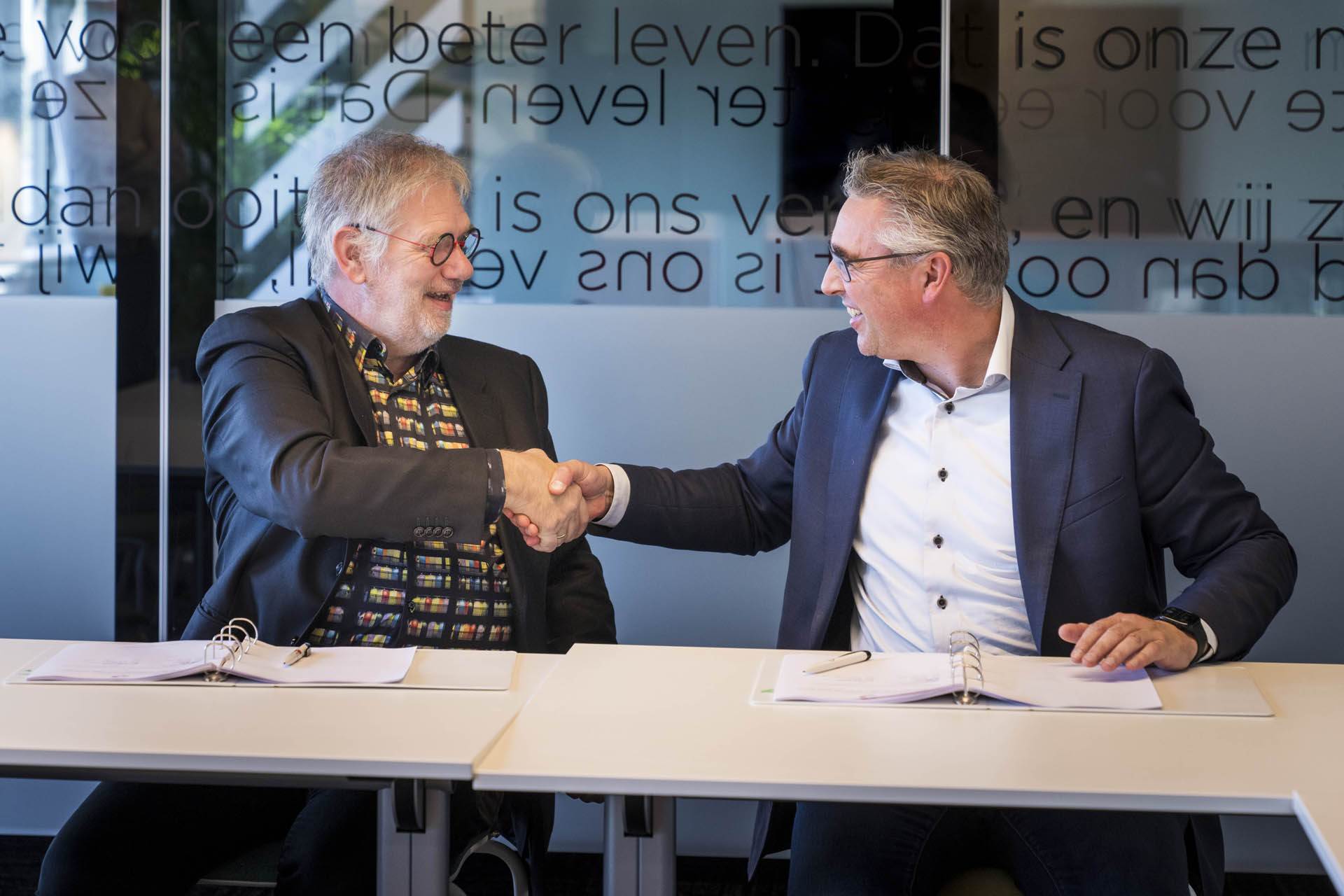 Ondertekening Woningstichting Langedijk
