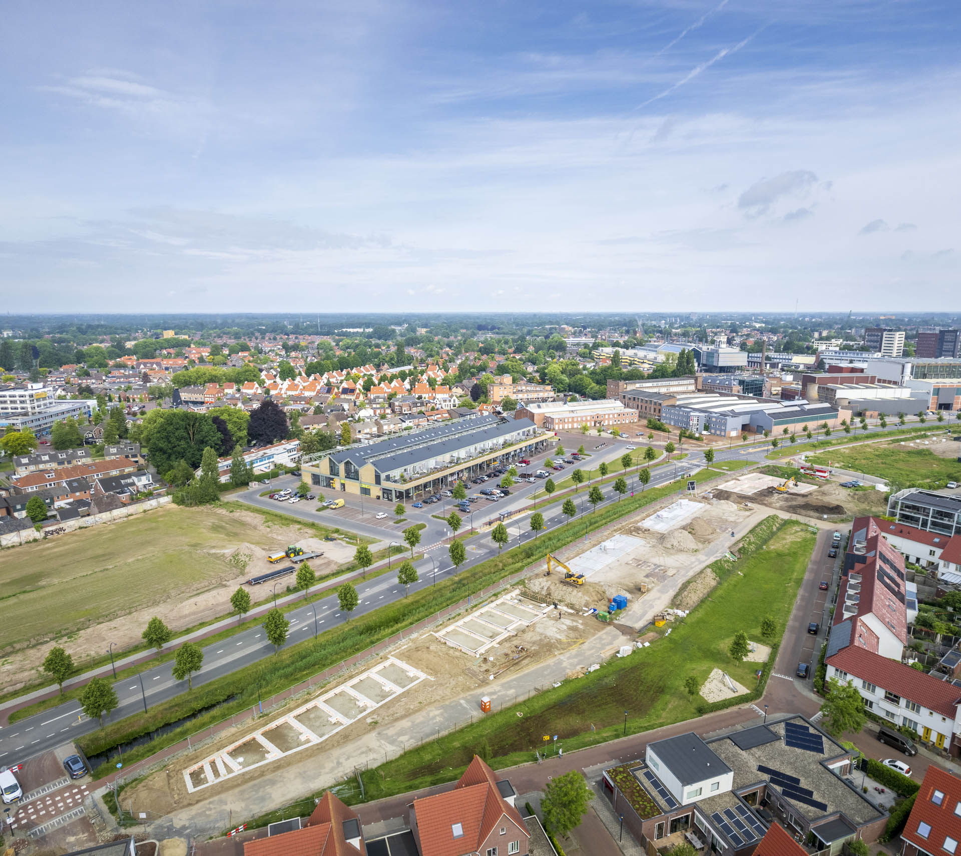 Dronefoto uit Hengelo
