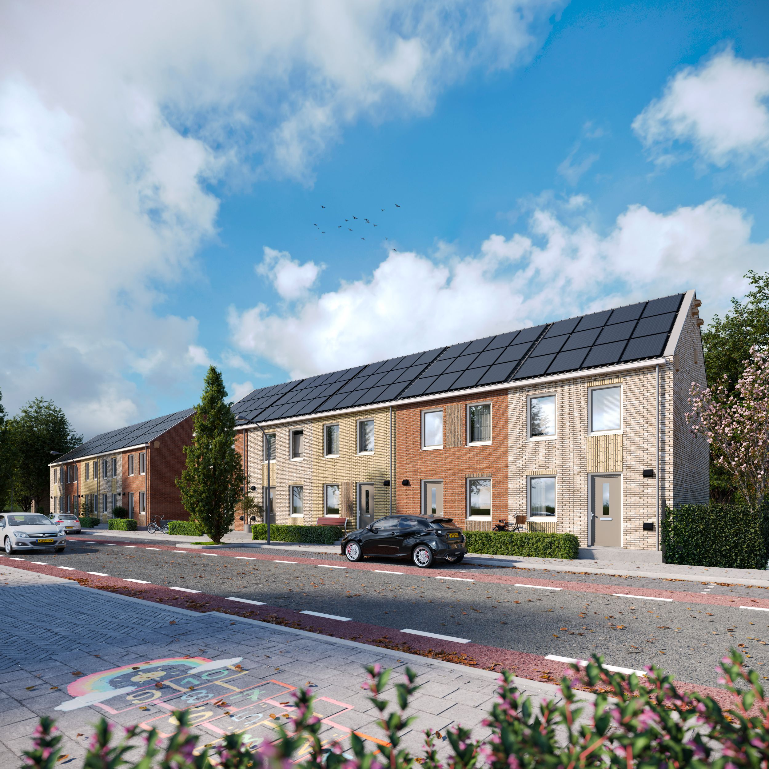 Artist Impression - Tweelaags met kap woningen - Kerkrade - Toupsbergstraat