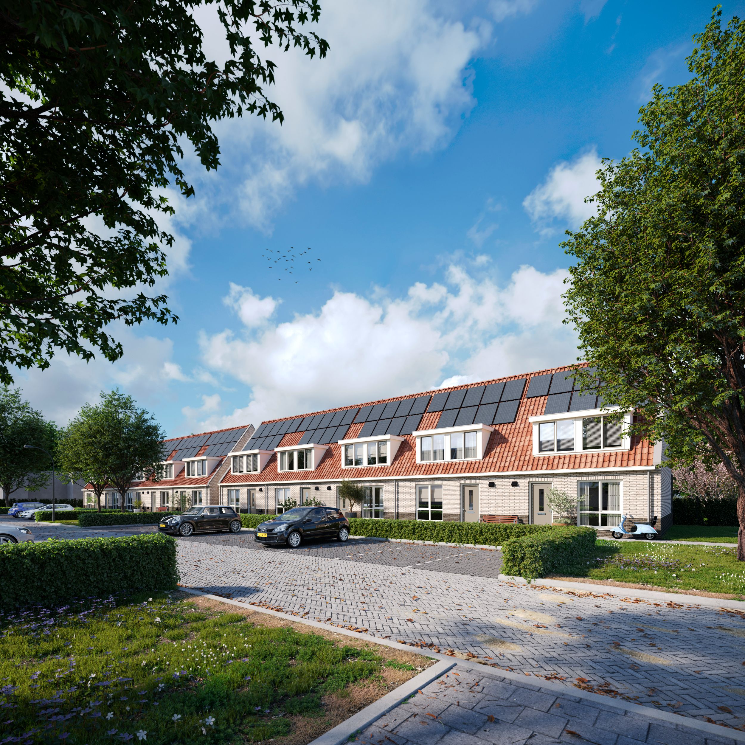 Artist Impression - Eenlaags met kap woning levensloopbestendig - Kerkrade - Schoutstraat