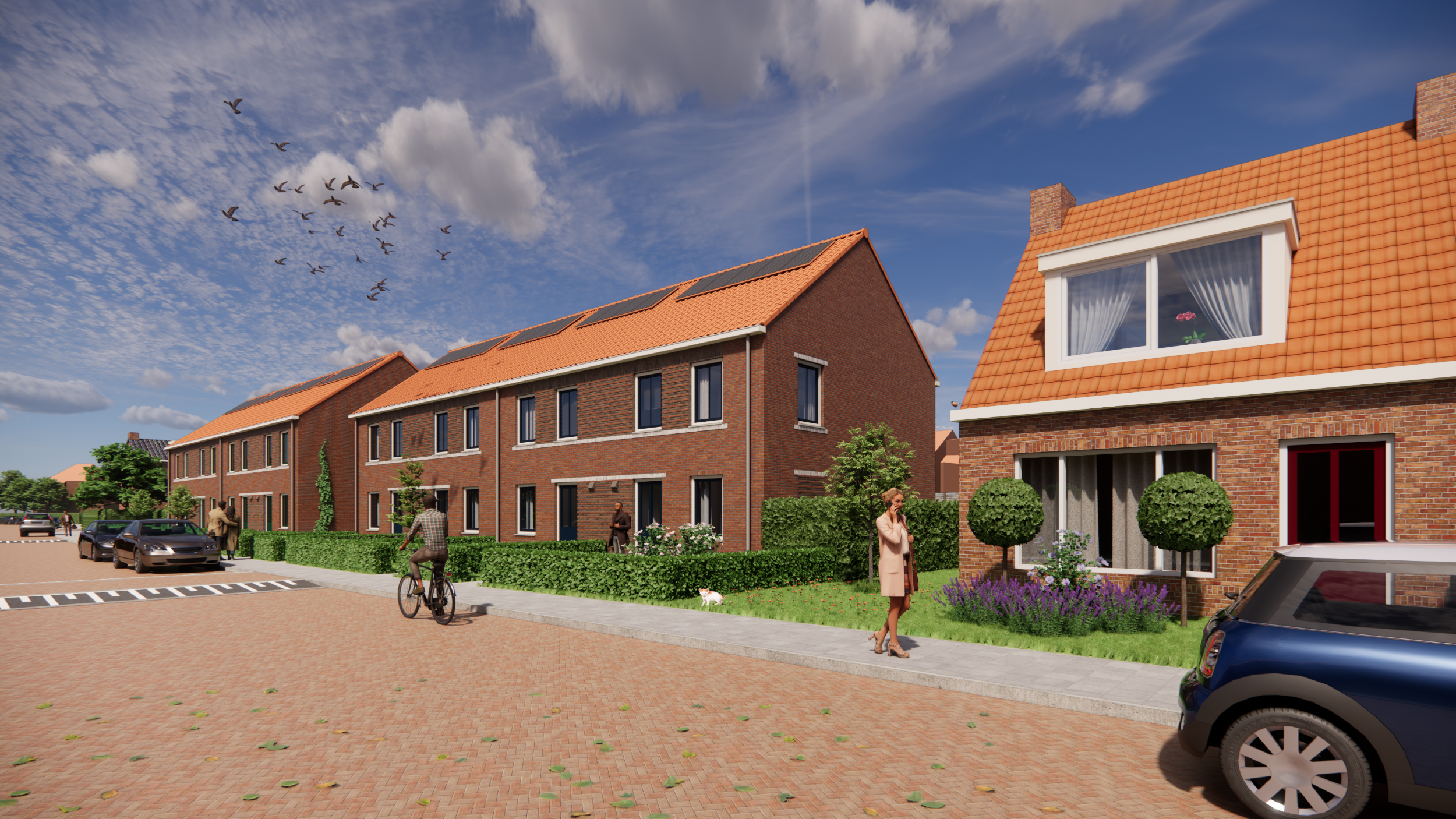 Artist Impression - Middelburg - Oosterscheldestraat - Tweelaags met kap