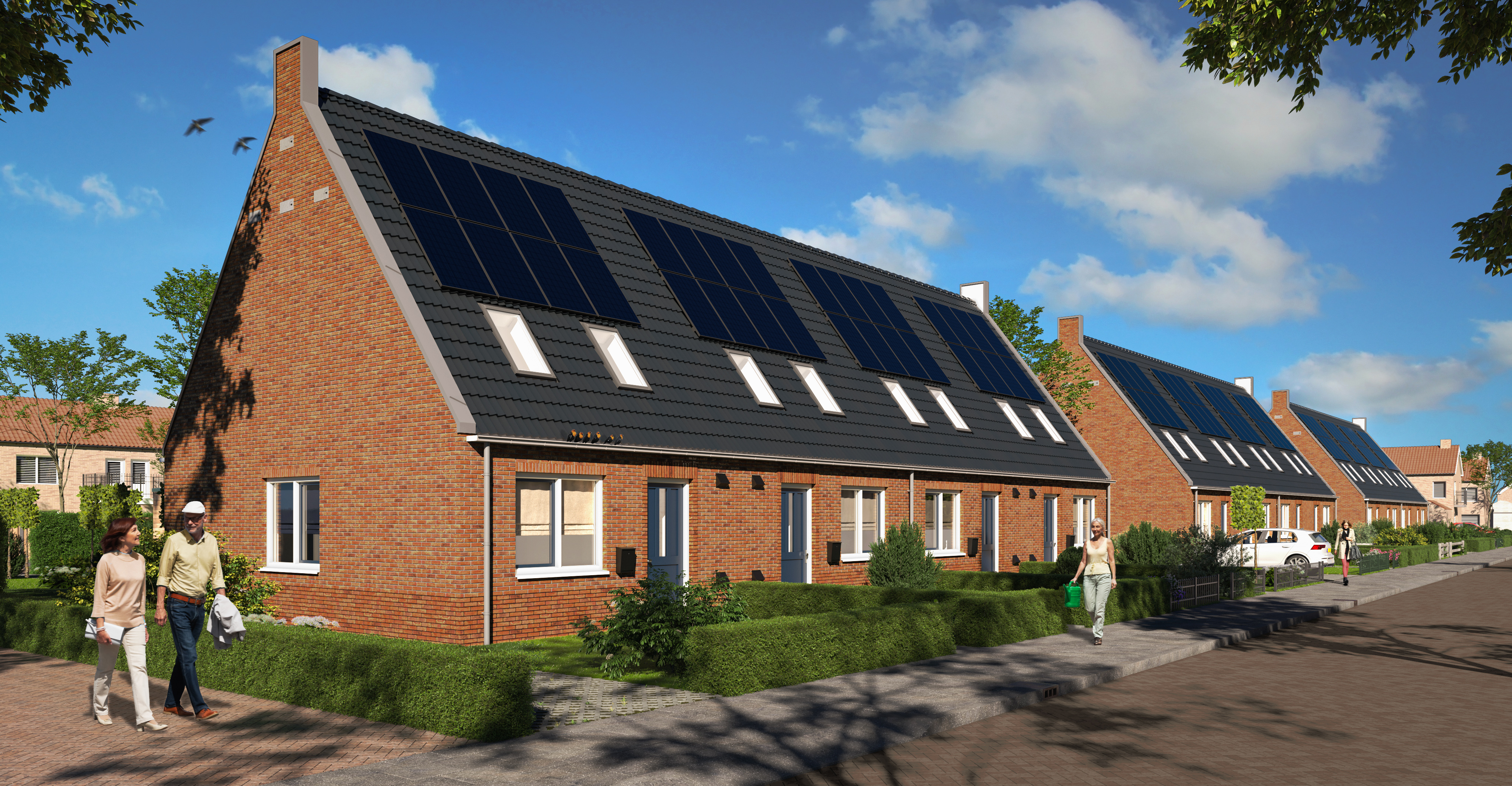 Woningen in Noordwolde