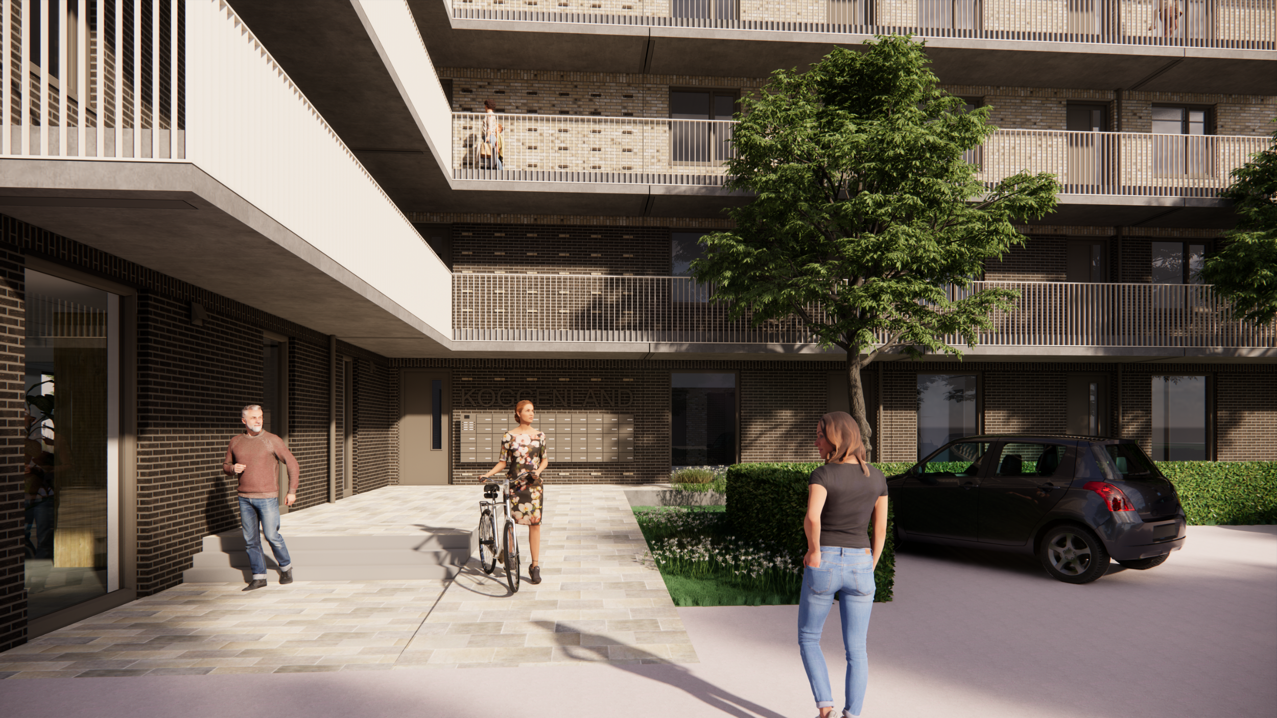 Artist Impression - Purmerend - Galerij - Binnenplaats