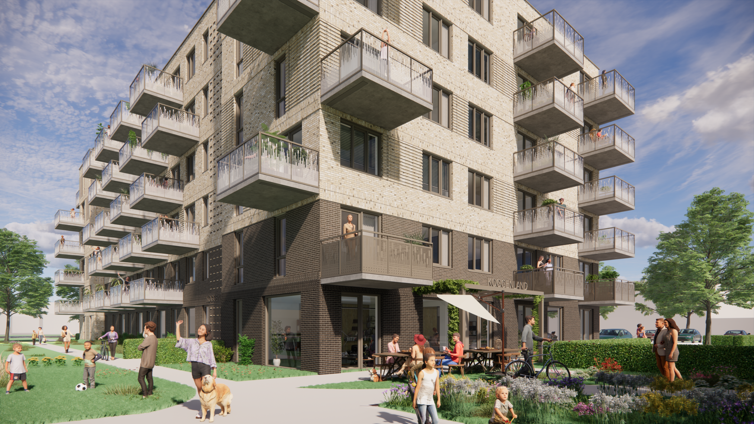 Artist Impression - Purmerend - Koggenland - Galerij - Grasveld