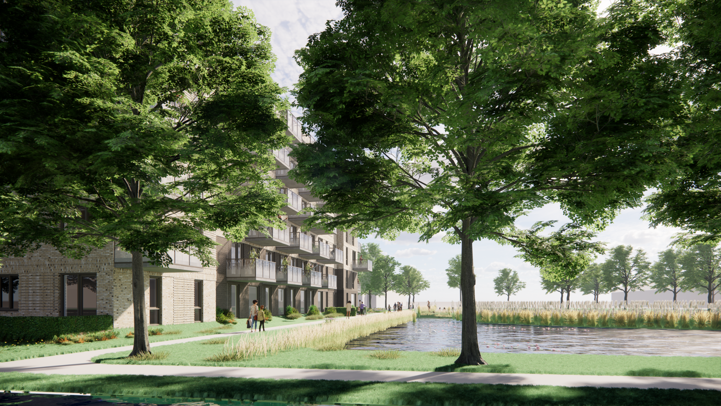 Artist Impression - Purmerend - Koggenland - Sfeerbeeld
