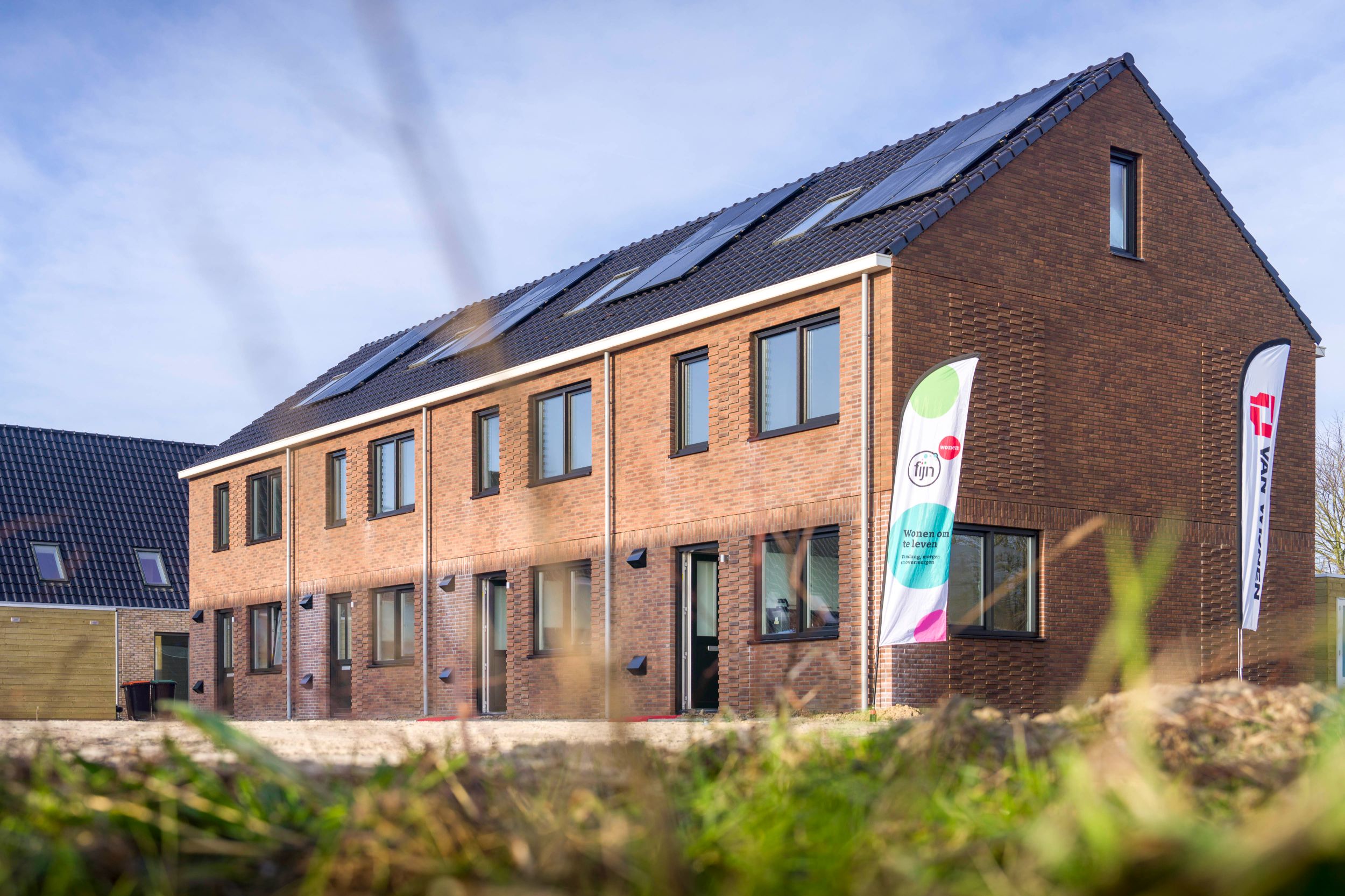 Tweelaags met kap woningen in Schagerbrug