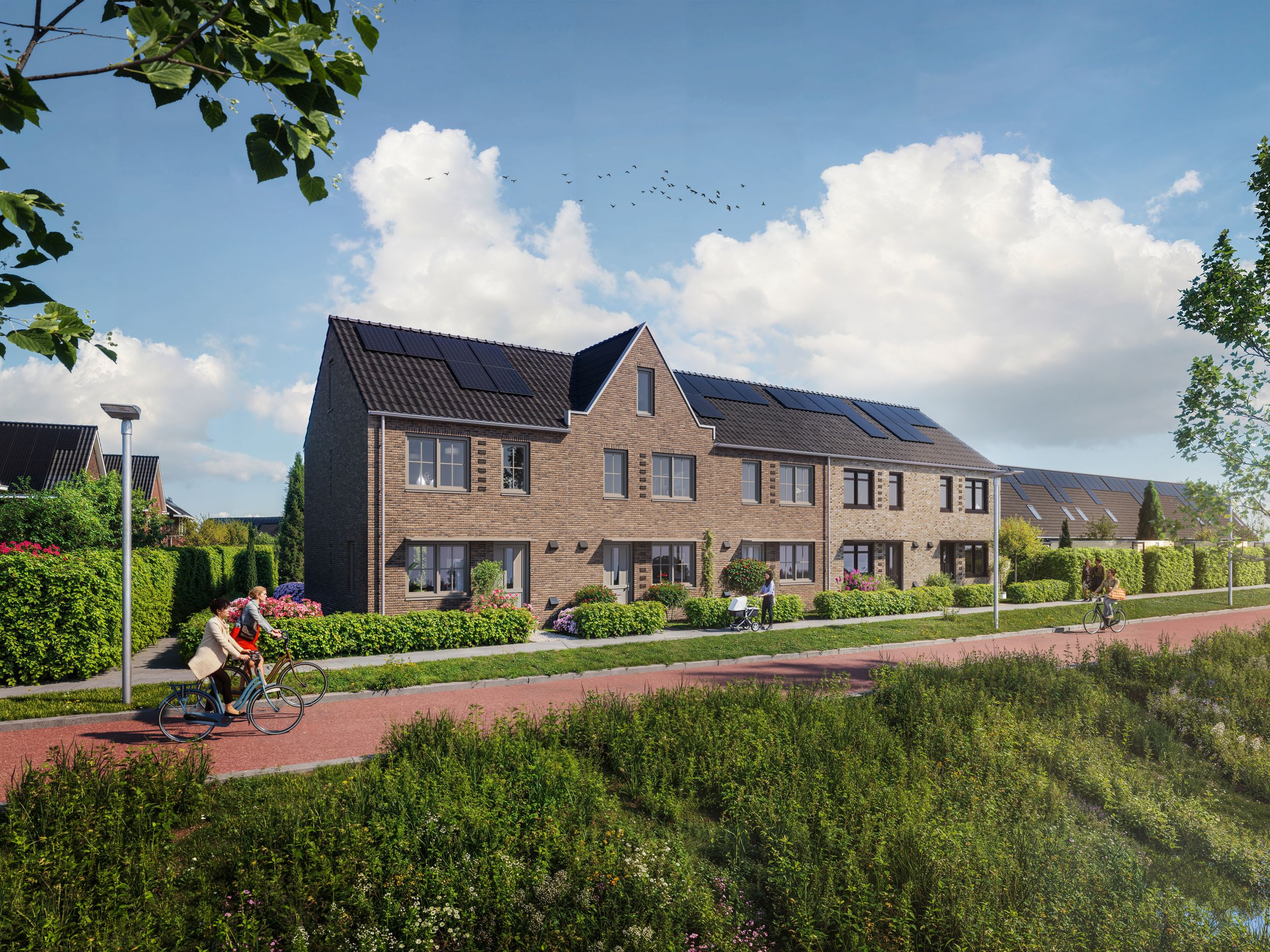 Artist Impression - Swifterbant - Luweland - tweelaags met kap