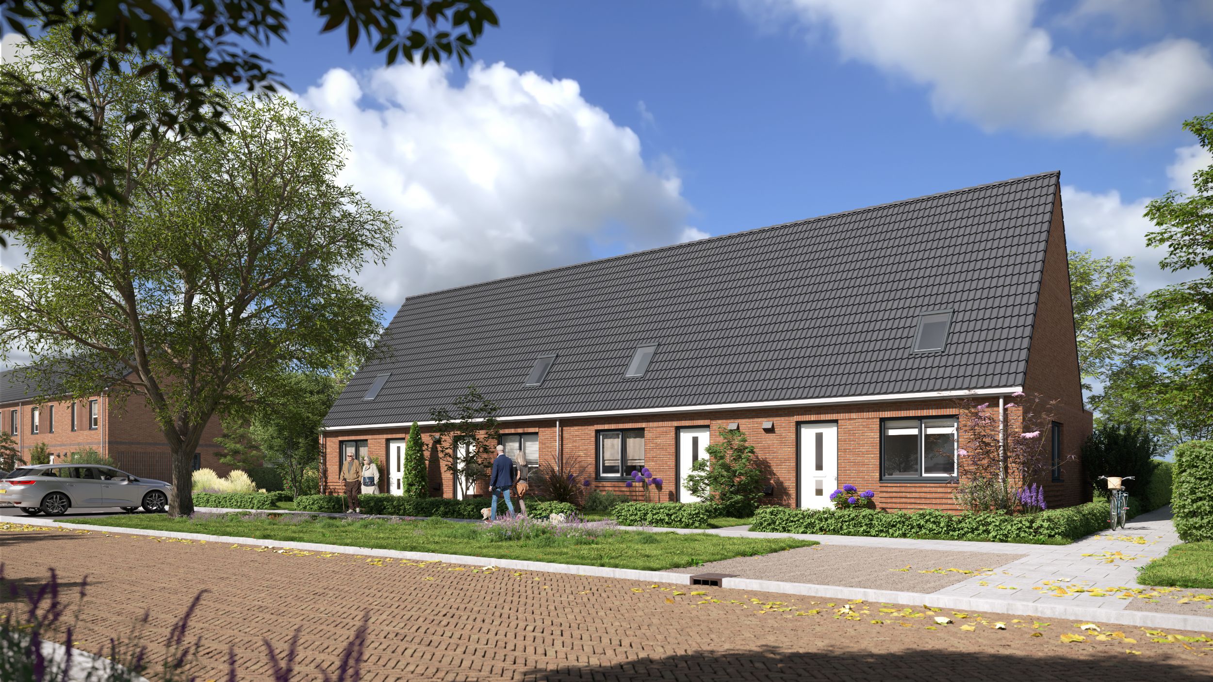 Artist Impression Ter Apel eenlaags met kap