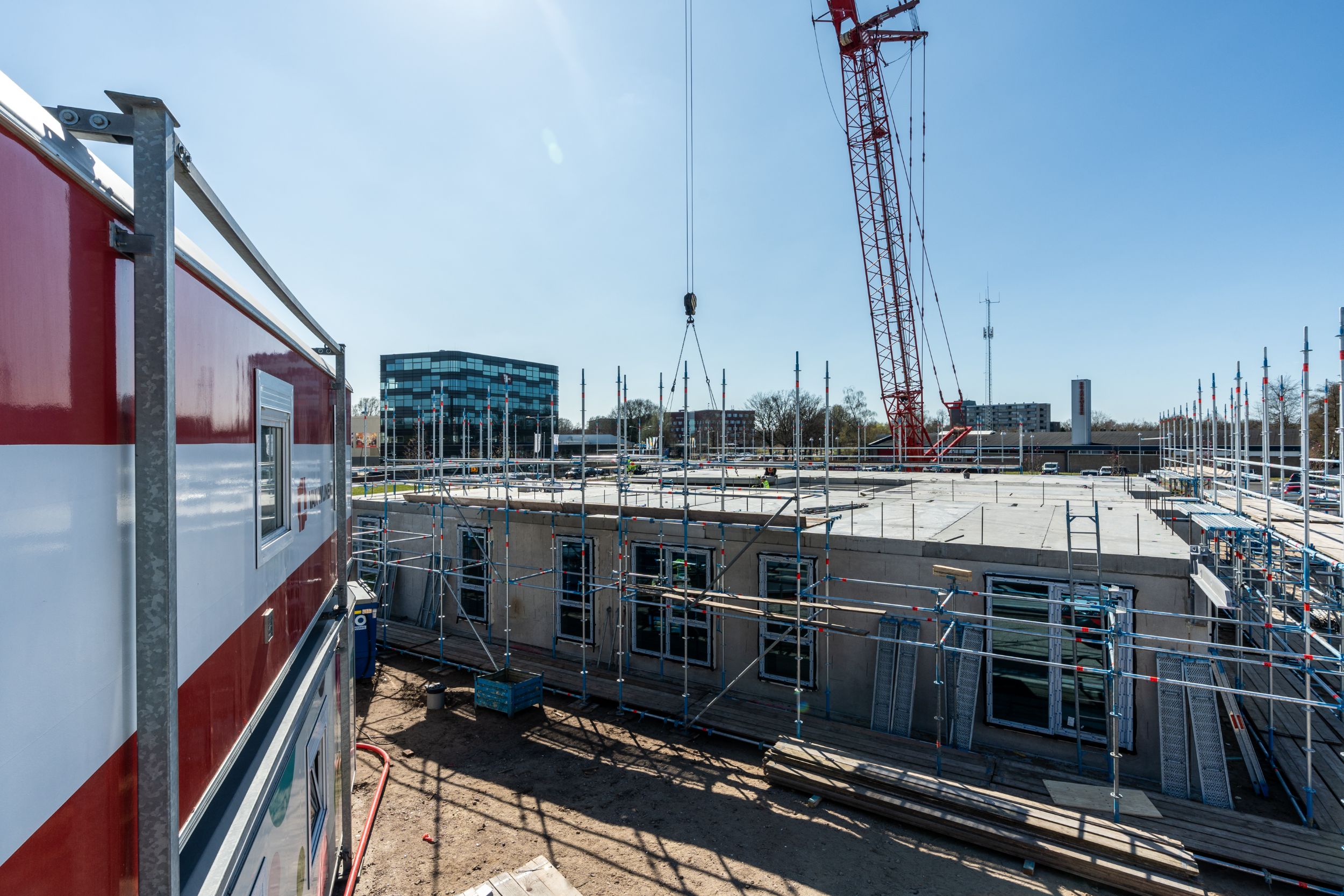 Voortgang bouw - Woontoren - Veendam - Van Wijnen Keet