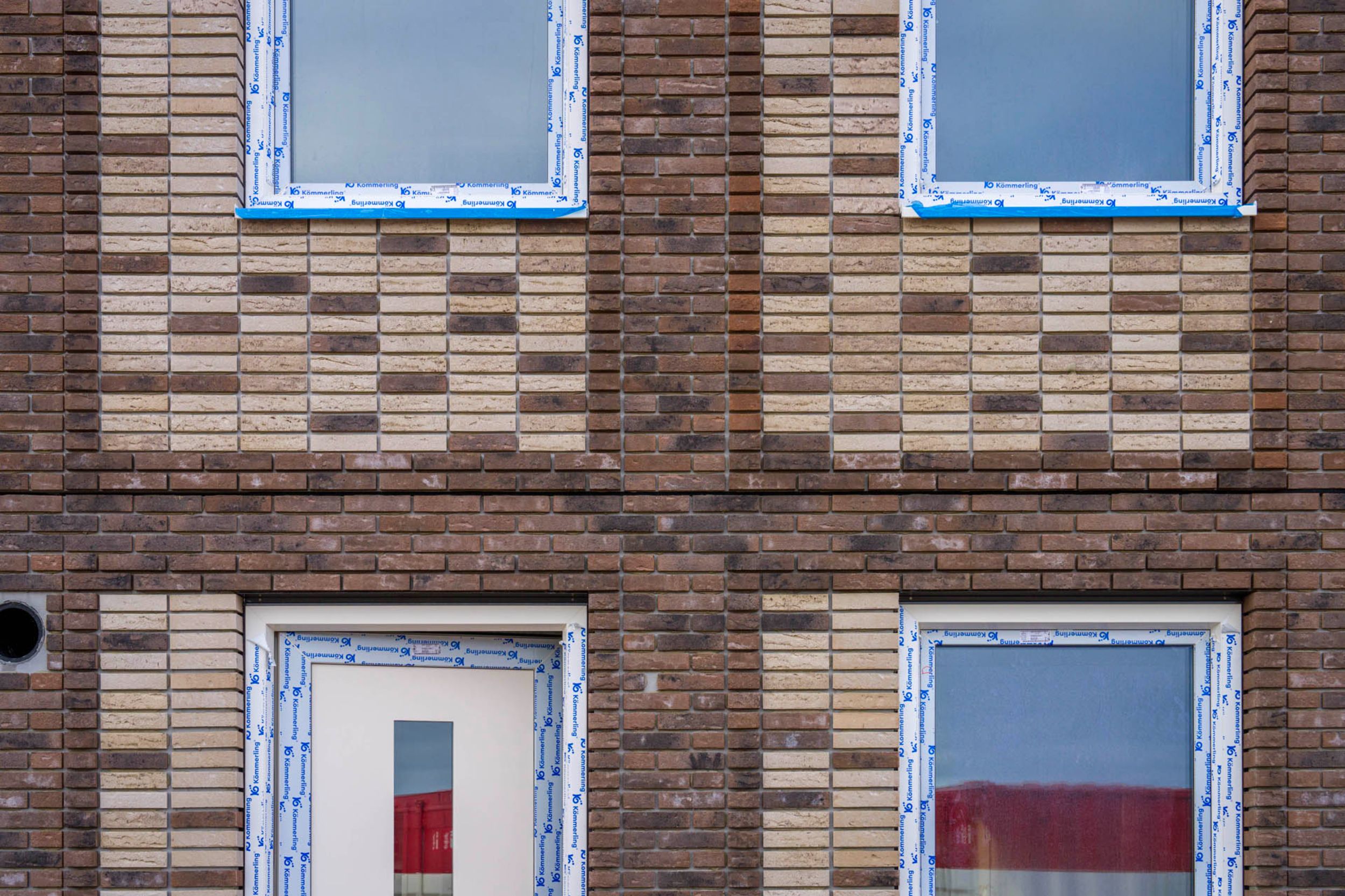 Zwolle - Detailfoto - Gevelstenen - Patroon