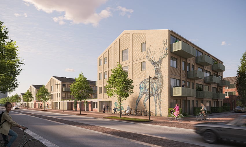 Artistieke impressie Harley