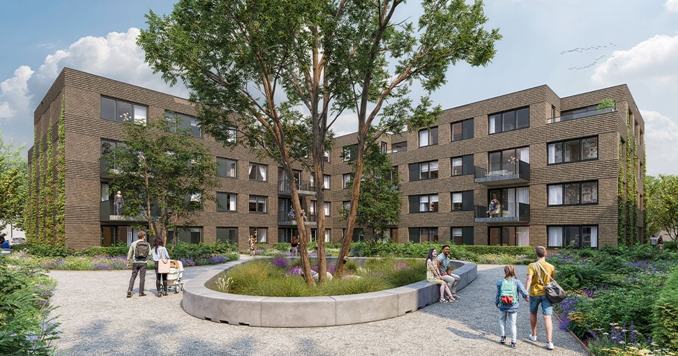 Artistieke impressie Hispohof