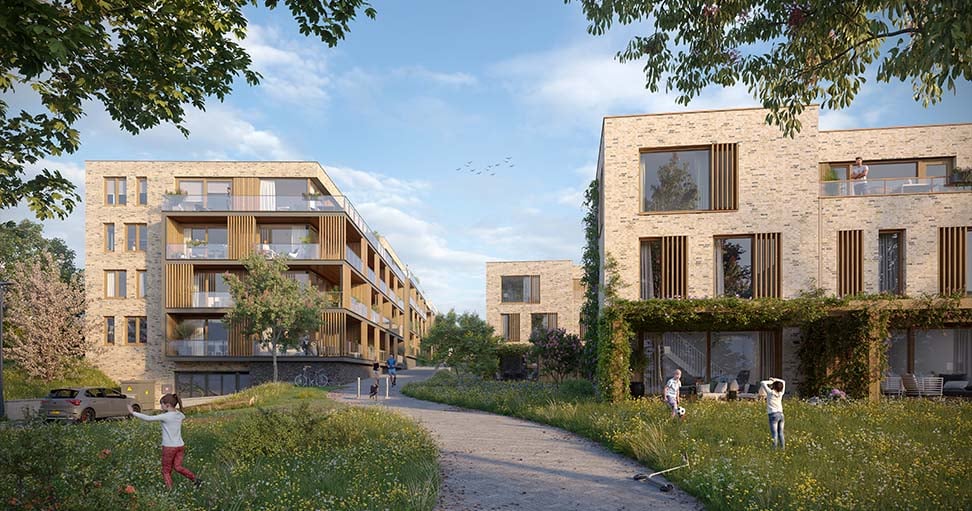 Artistieke impressie Kops Kwartier