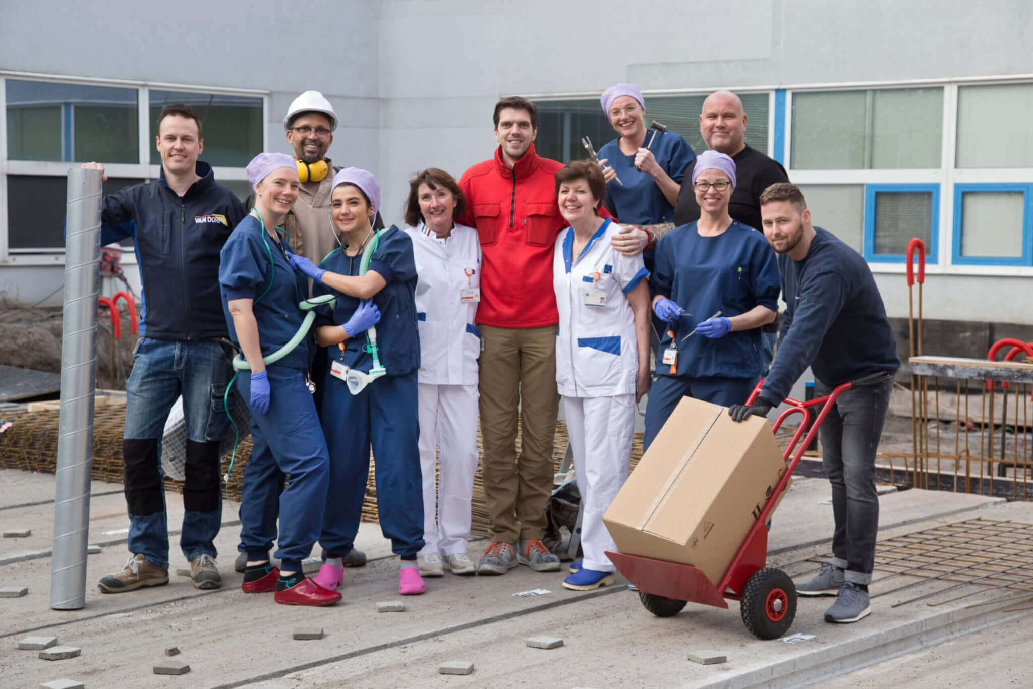 Almere Flevoziekenhuis projectteam Van Wijnen