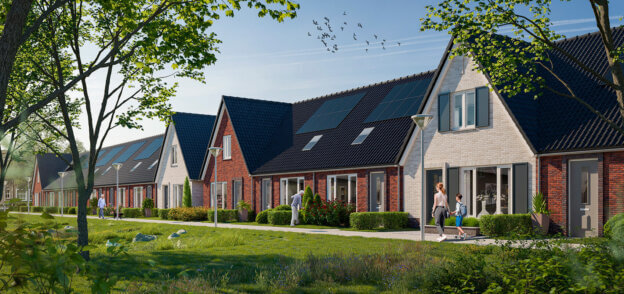 Nieuwbouwproject Christinaplantsoen Deurne creëert 97 betaalbare huurwoningen Van Wijnen