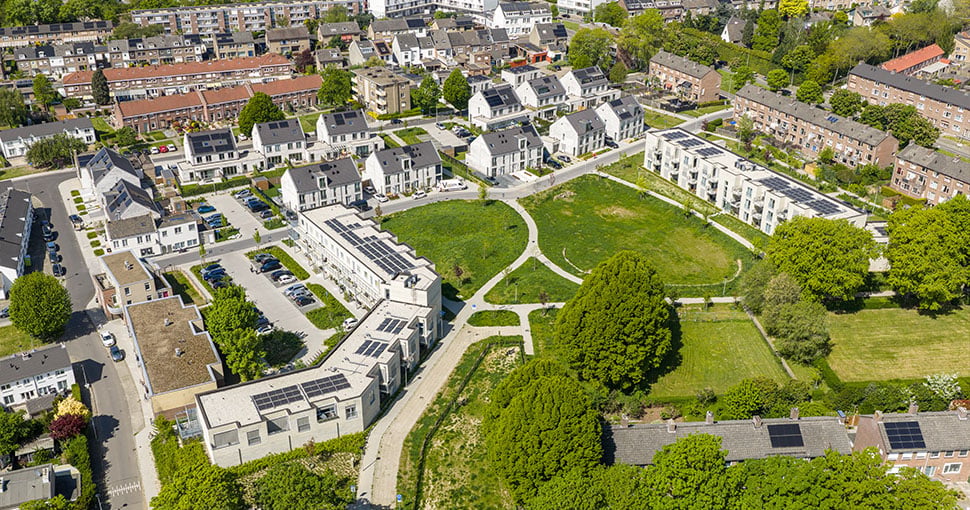 Dronefoto Caberg Maastricht