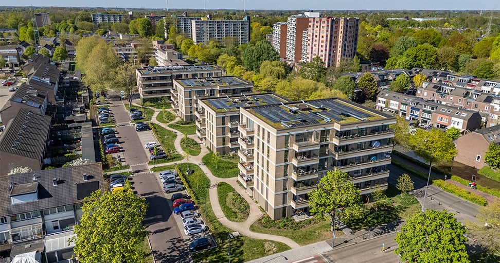Dronefoto Klokkenlaan