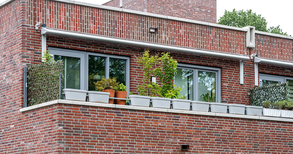 Maastricht Blauwe Loper balkon