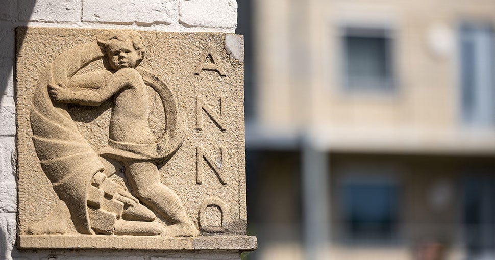 Muurdetail Caberg Maastricht