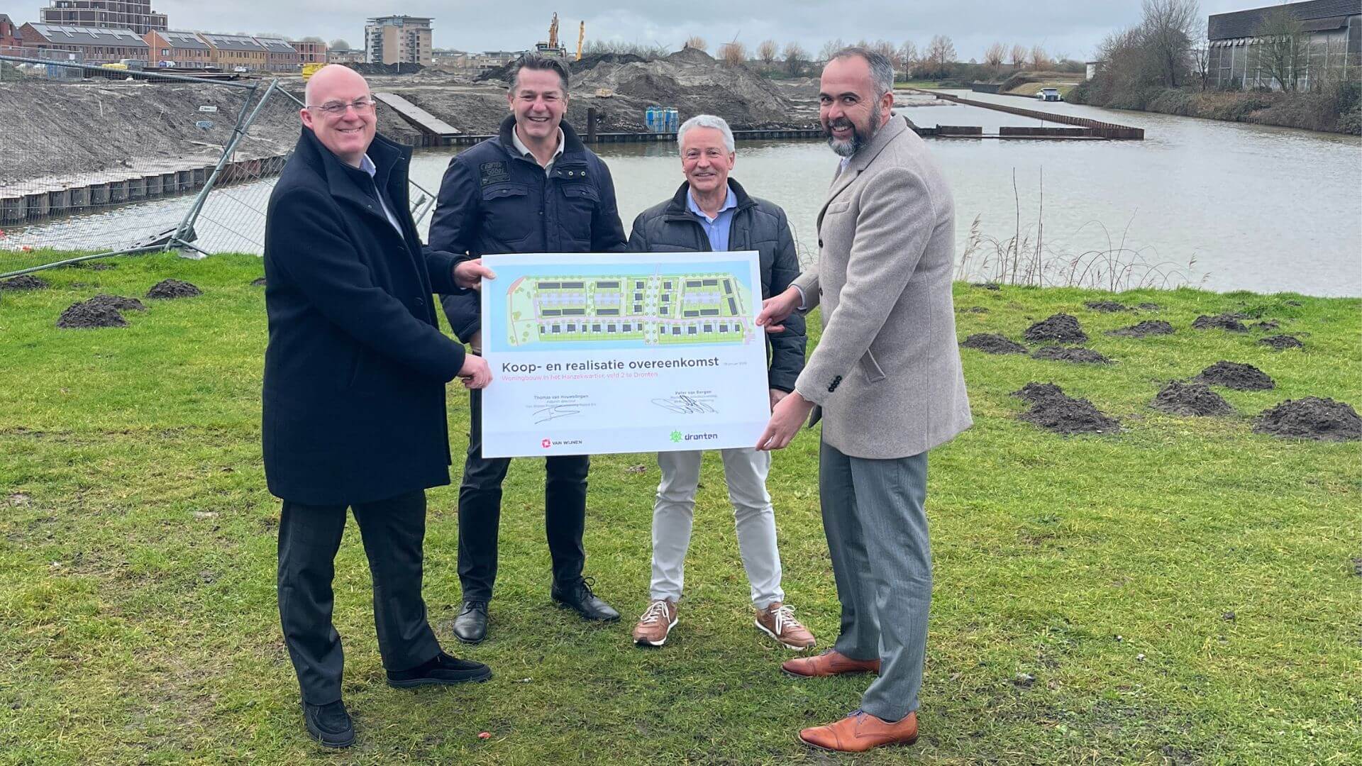 Nieuwe woningen Hanzekwartier Dronten