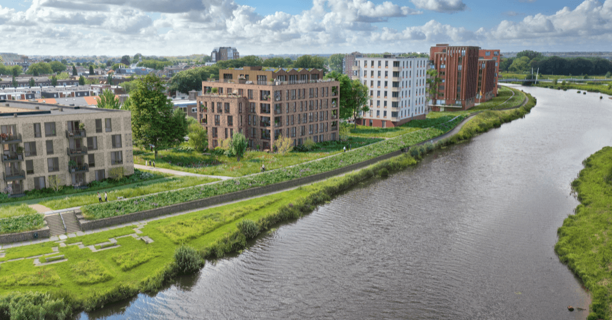 Impressie-nieuwe-appartementengebouw-De-Vechte-Hardenberg
