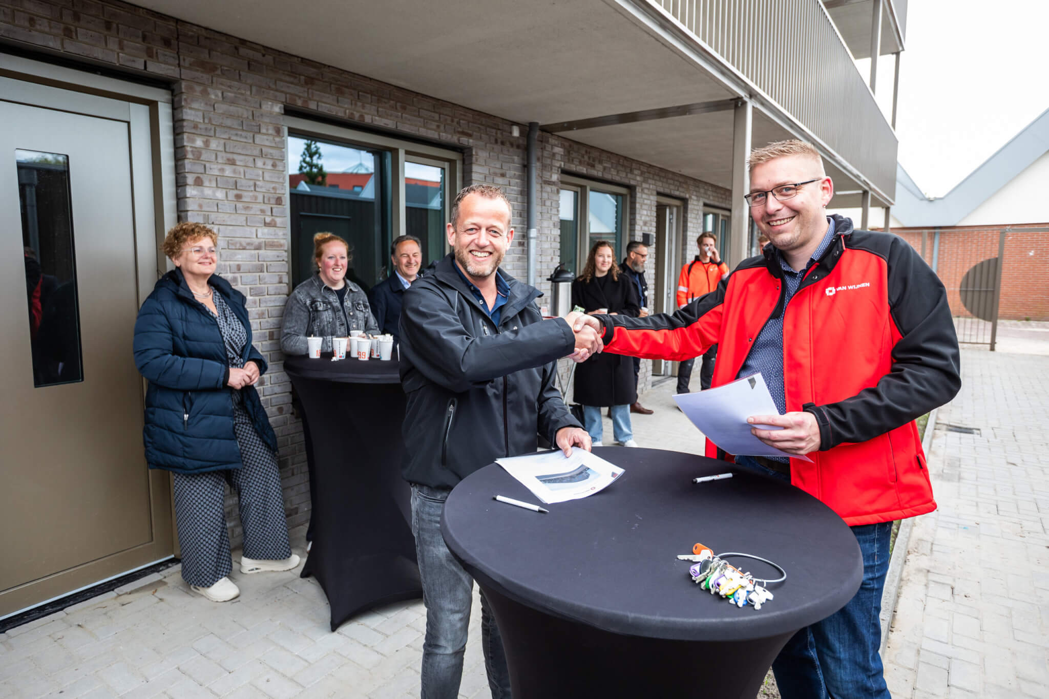 Oplevering Acantus Meulnzicht Raadhuislaan Oude Pekela. Foto: Huisman Media