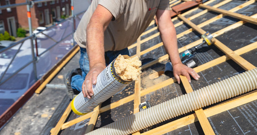 Biobased houtwolvezel Van Wijnen