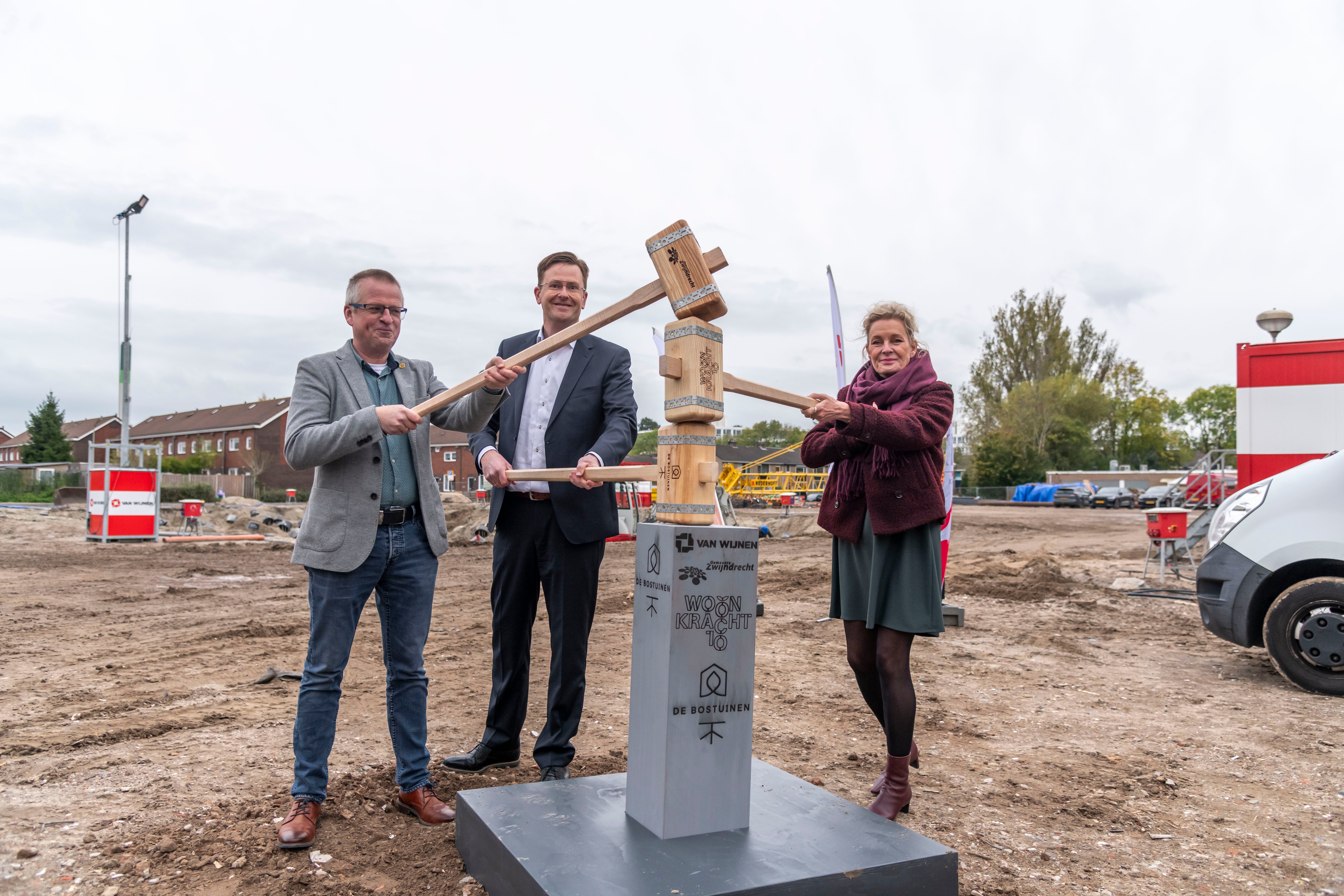 Start bouw De Bostuinen Zwijndrecht