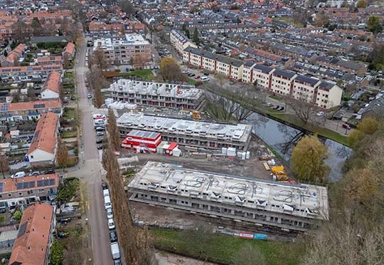 Bouw kemphaanstraat Van Wijnen 2