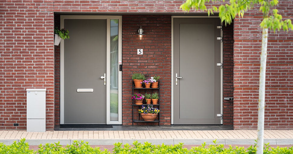 Doordeur woningen Sigarenfabriek Vossen-Breuers Tegelen